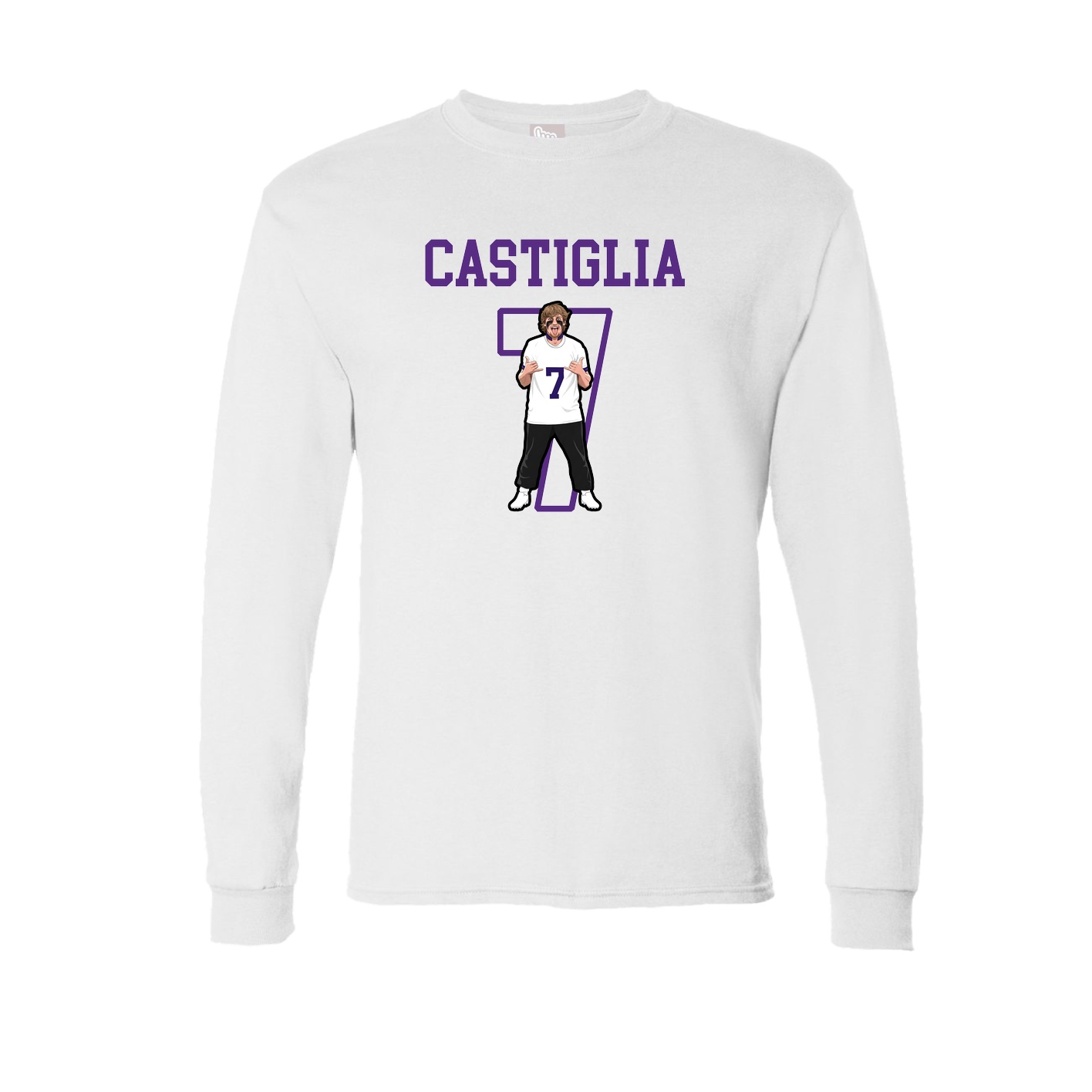 Long Sleeve Tee — Shirsey in White
