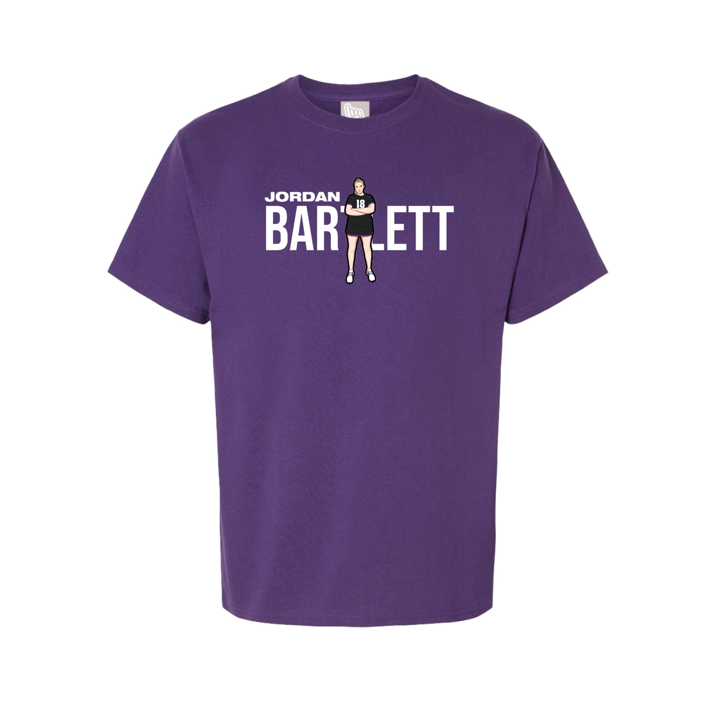 Tee — Player Name in Purple