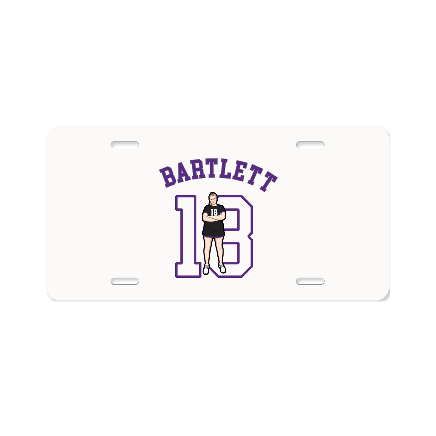 License Plate — Shirsey Arch in Classic