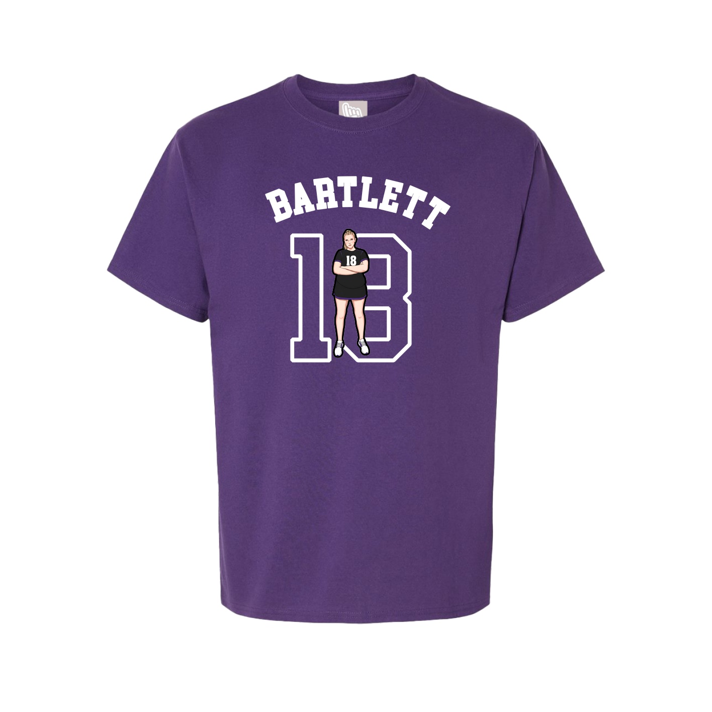 Youth Tee — Shirsey Arch in Purple