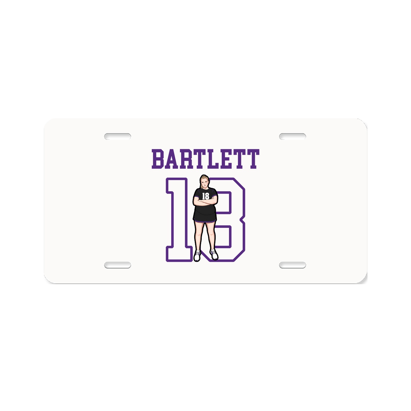 License Plate — Shirsey in Classic