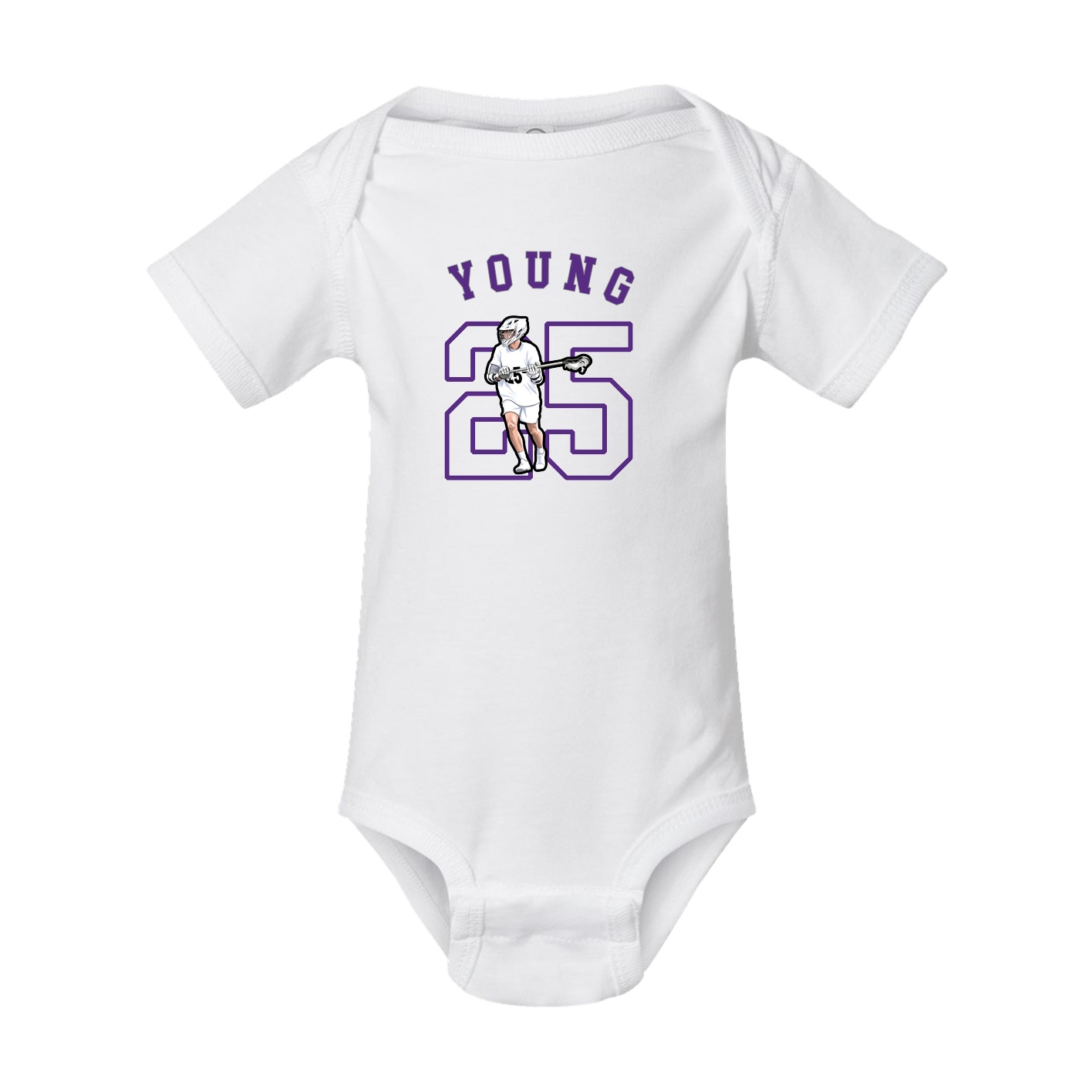 Baby Onesie — Shirsey Arch in White
