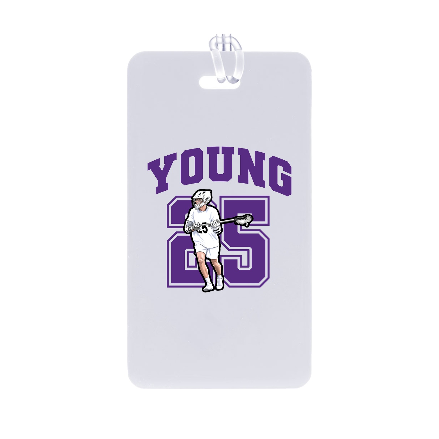 Bag Tag — Number in Classic