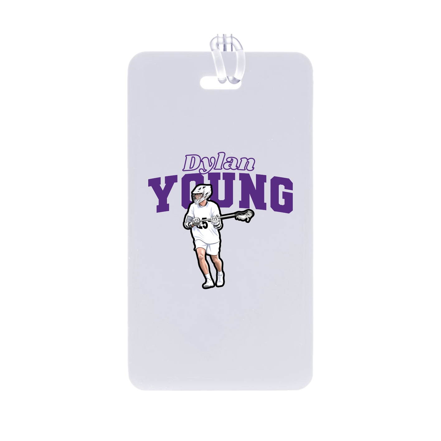 Bag Tag — Name Arch in Classic