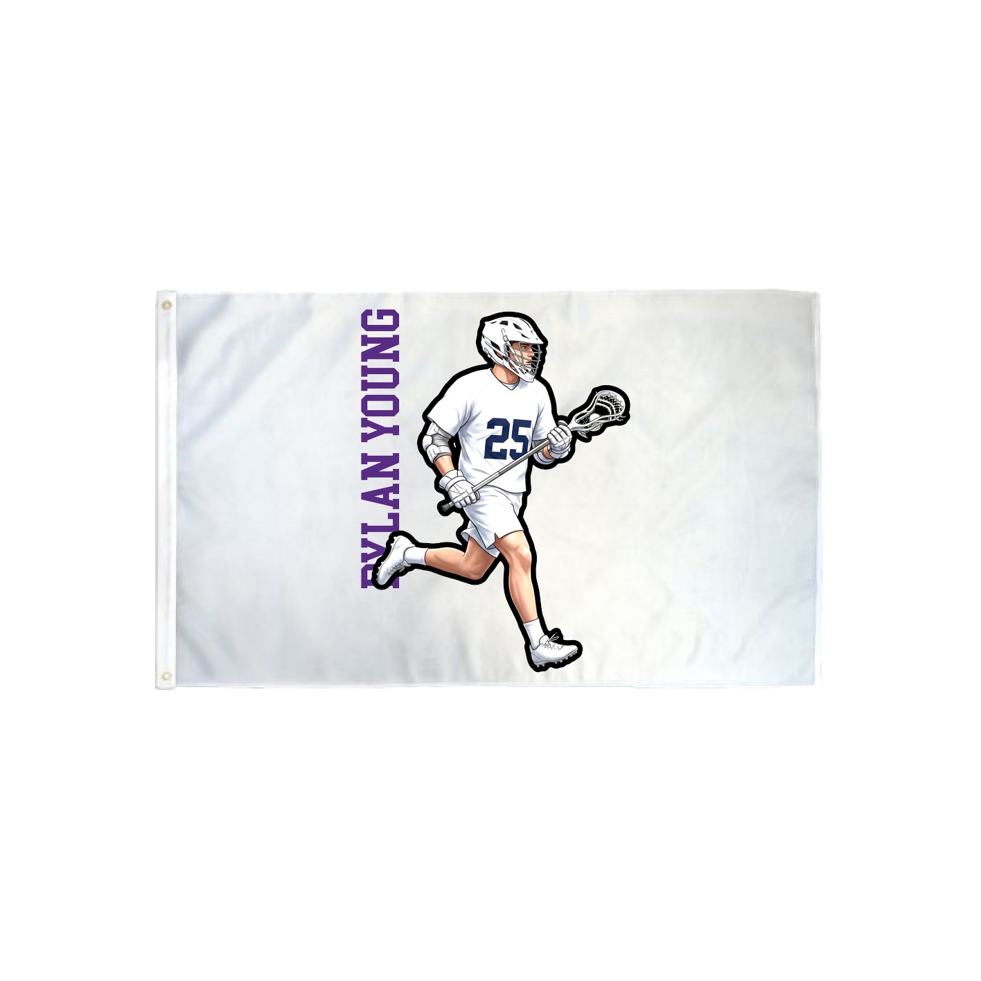 3x5 Flag — Name Vertical in Classic