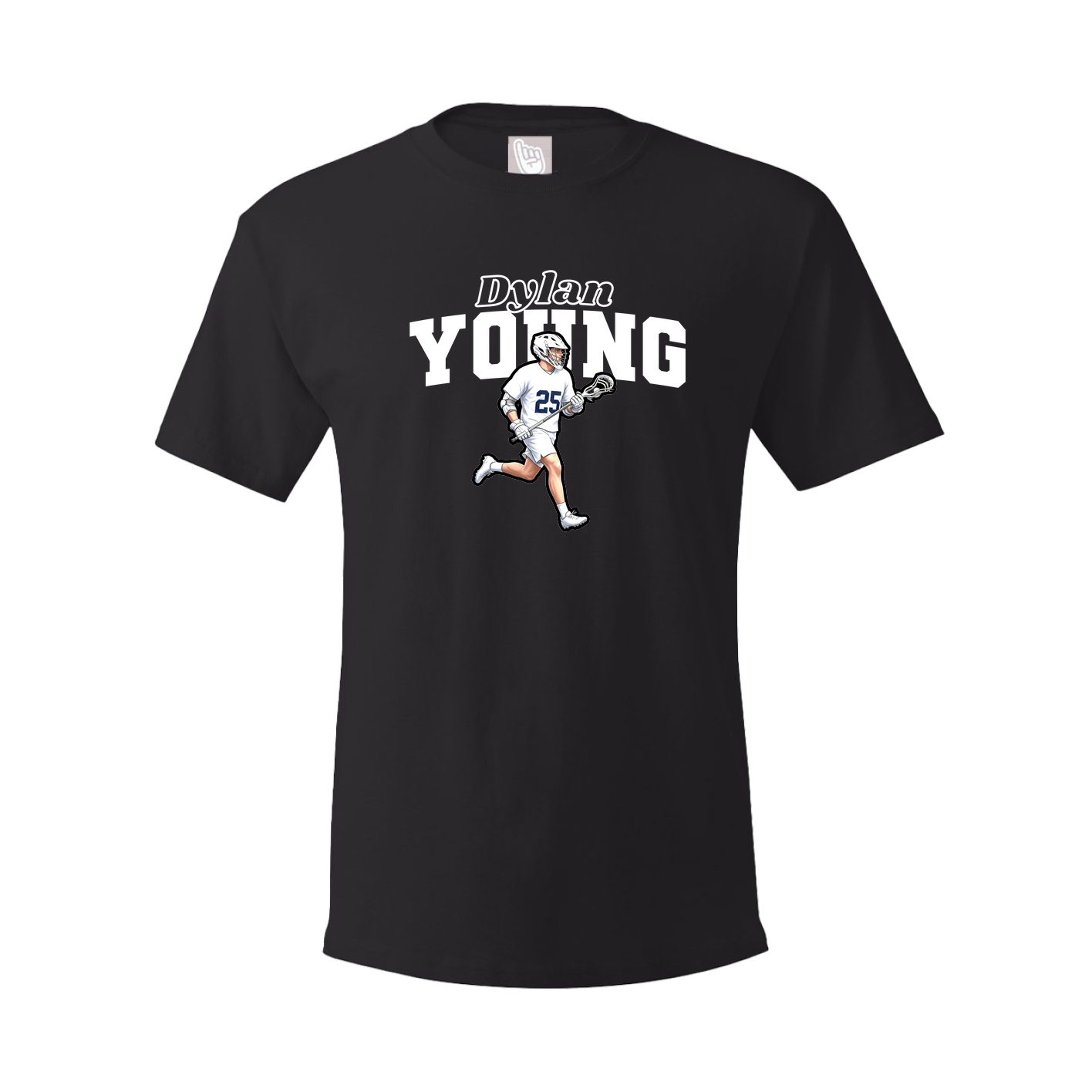 Youth Tee — Name Arch in Black
