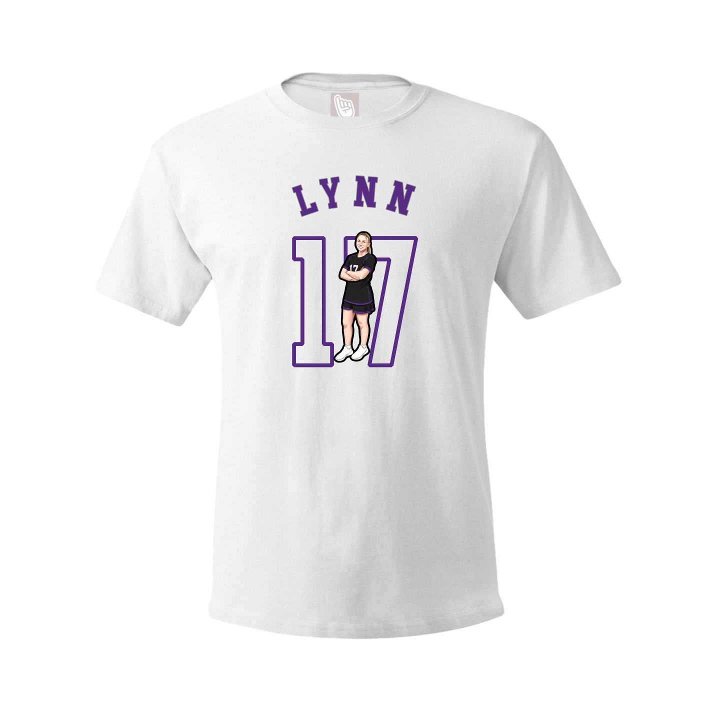 Tee — Shirsey Arch in White