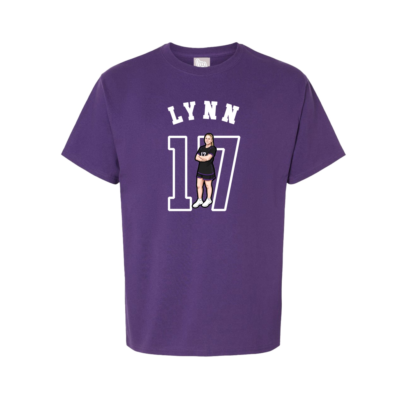 Youth Tee — Shirsey Arch in Purple
