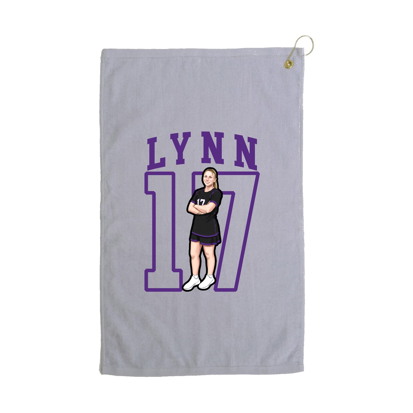 Golf Towel — Shirsey in Grey