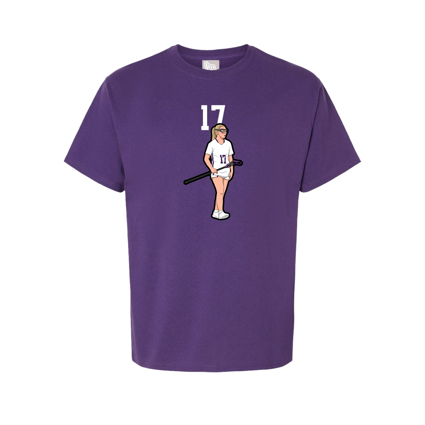 Tee — Number Top in Purple