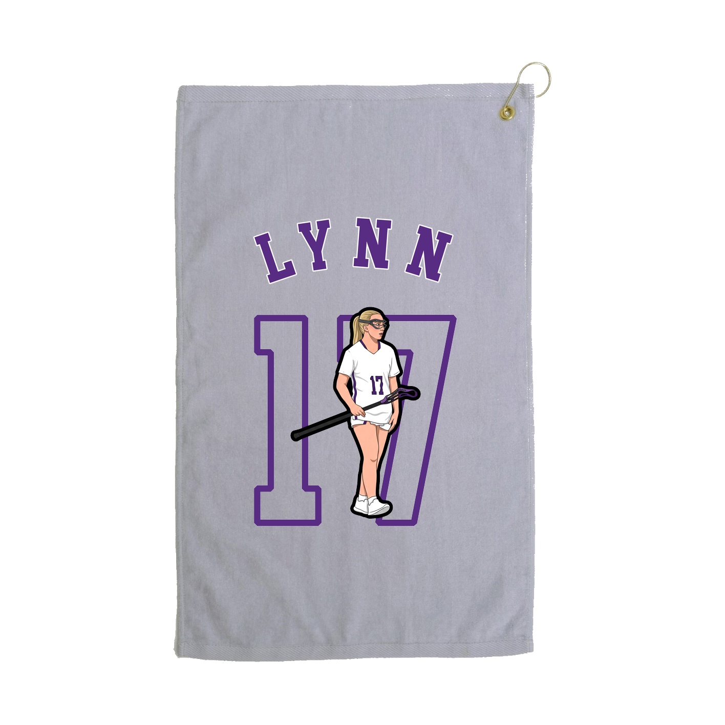 Golf Towel — Shirsey Arch in Grey