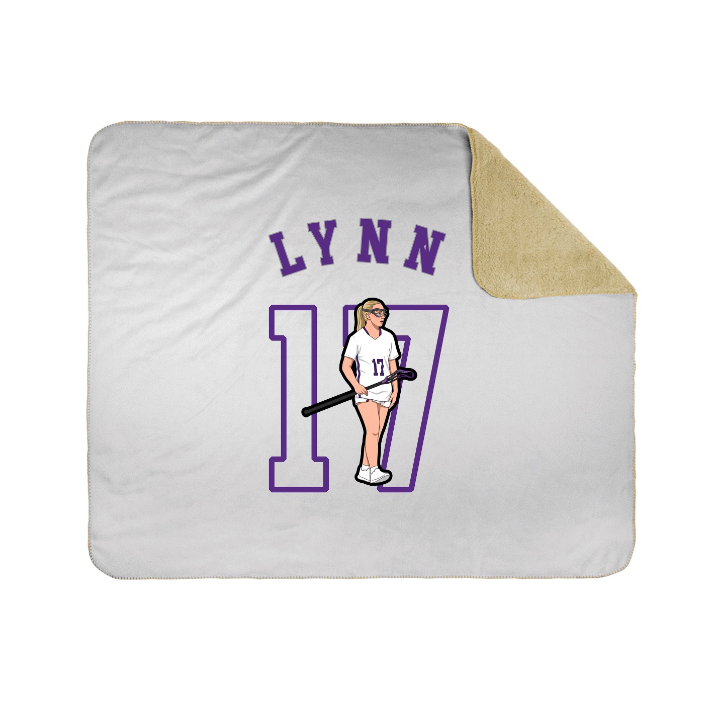 Throw Blanket — Shirsey Arch in White