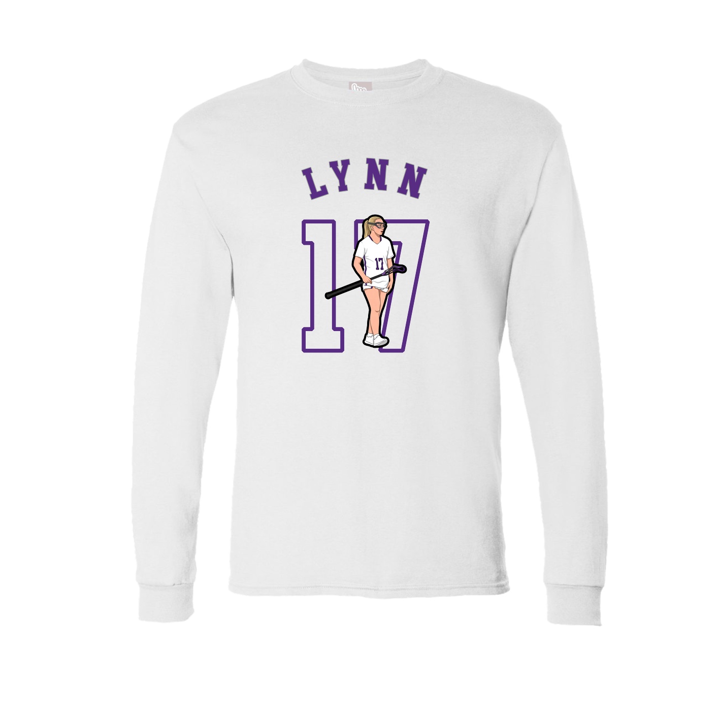 Long Sleeve Tee — Shirsey Arch in White