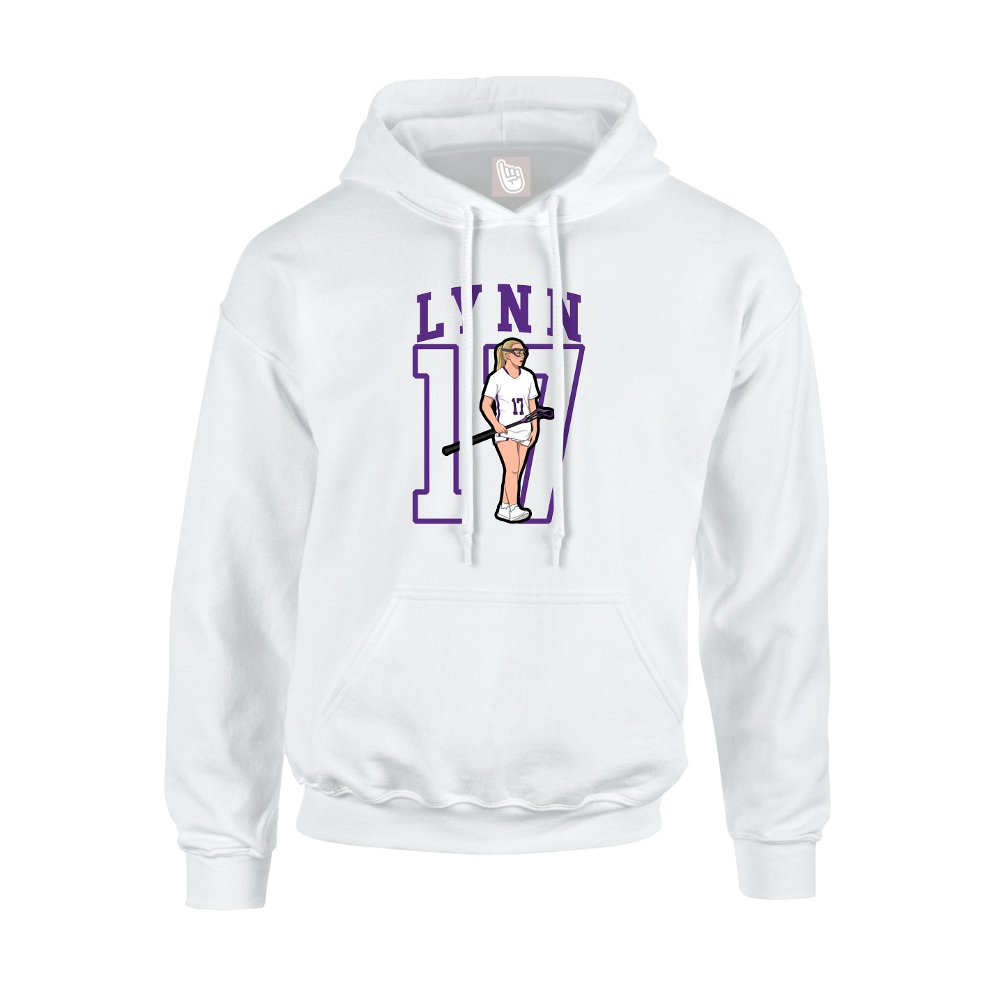 Youth Hoodie — Shirsey in White