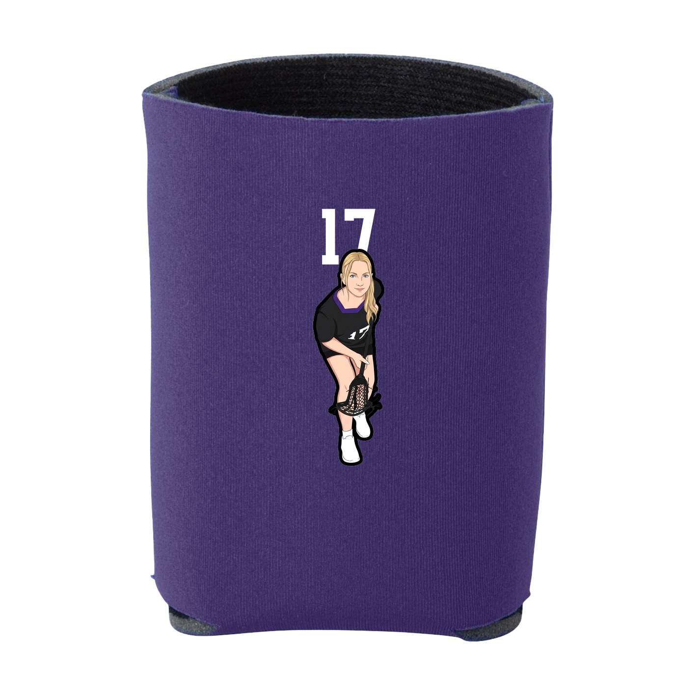 Can Holder — Number Top in Purple