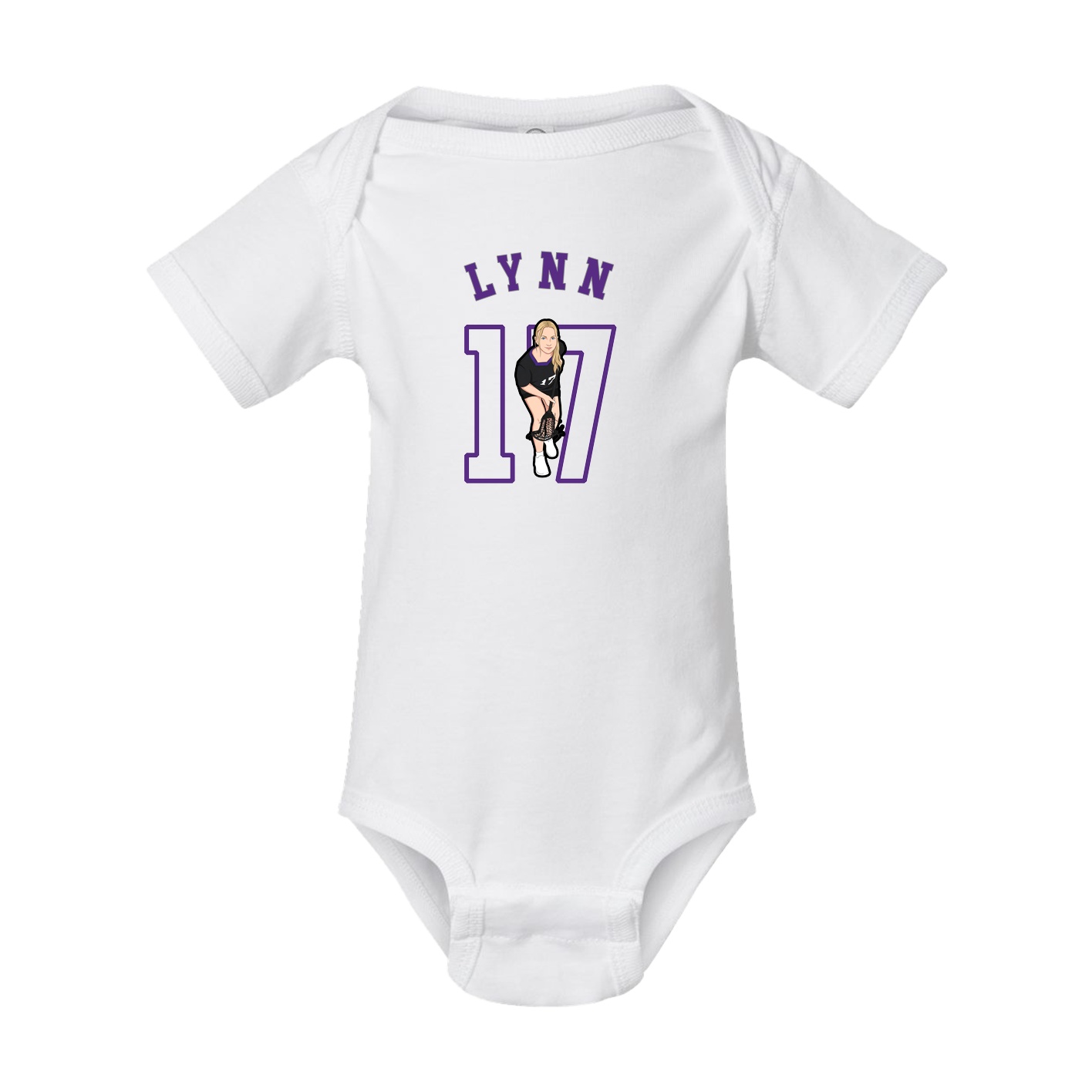 Baby Onesie — Shirsey Arch in White
