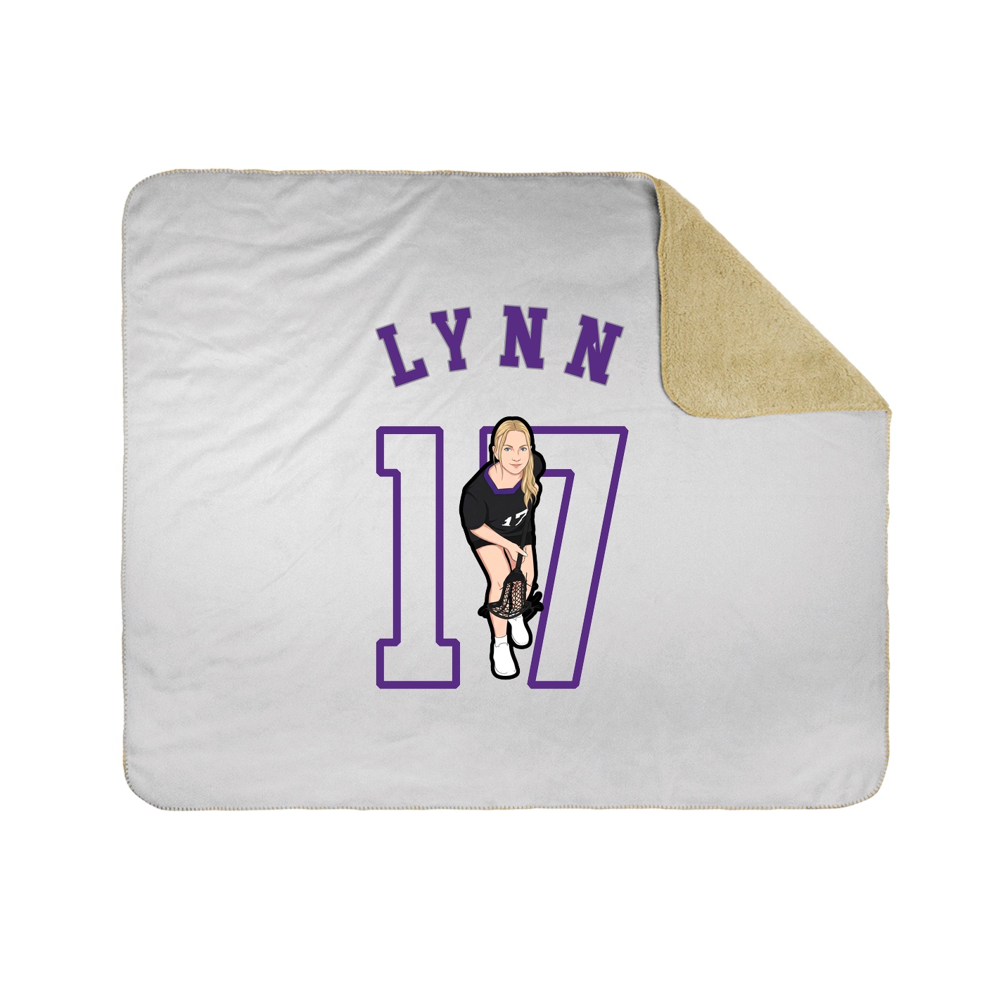 Throw Blanket — Shirsey Arch in White