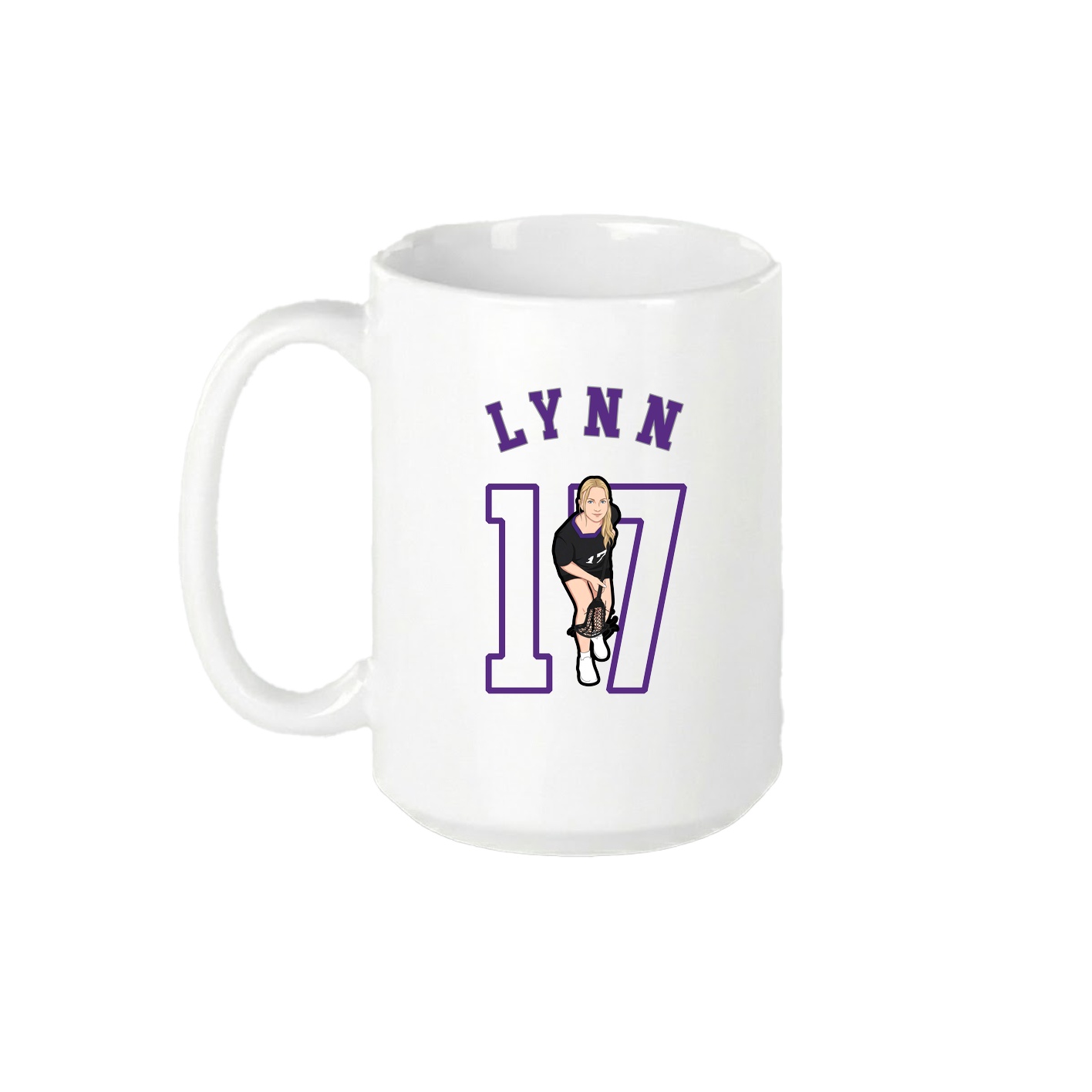 15oz Coffee Mug — Shirsey Arch in White