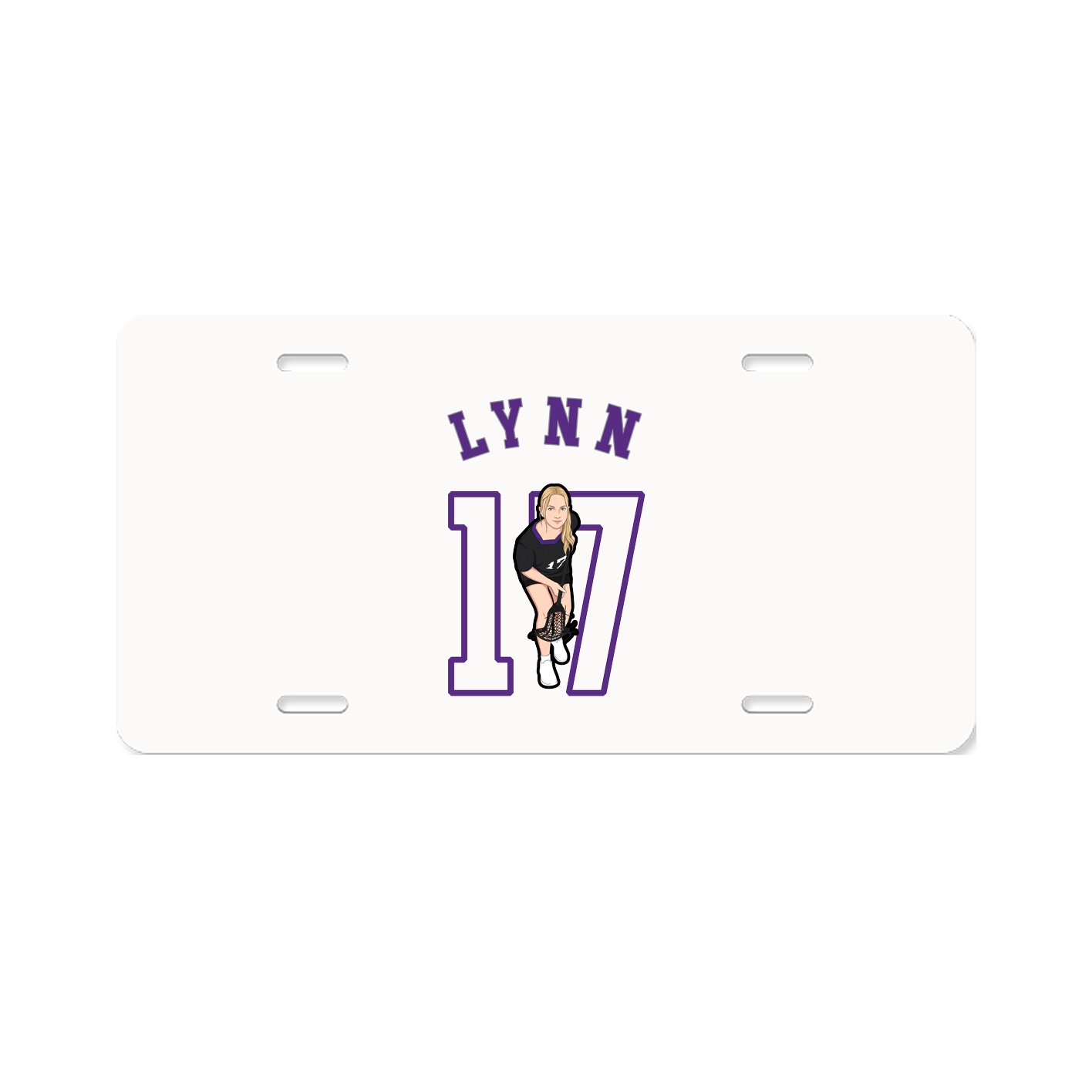 License Plate — Shirsey Arch in Classic