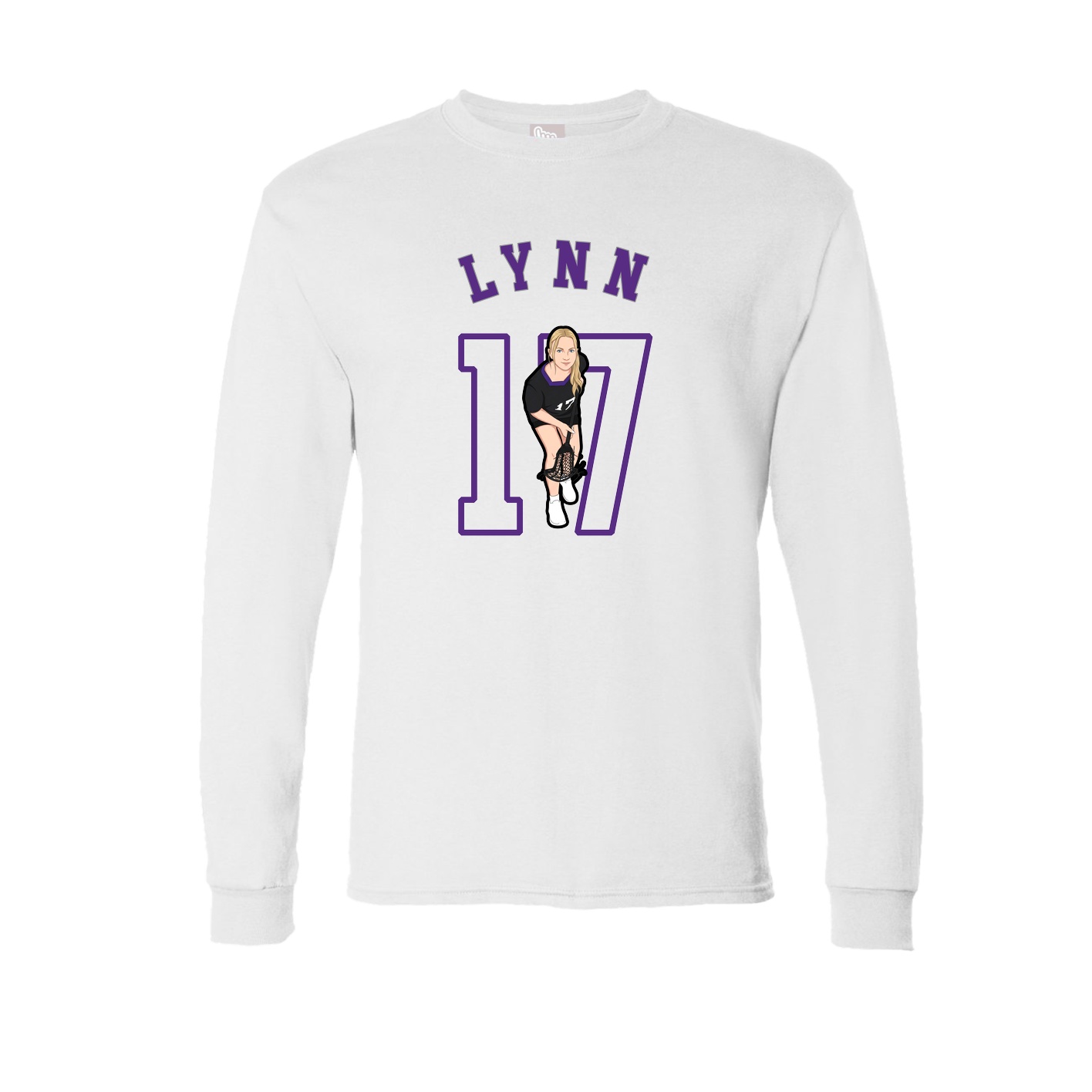 Long Sleeve Tee — Shirsey Arch in White