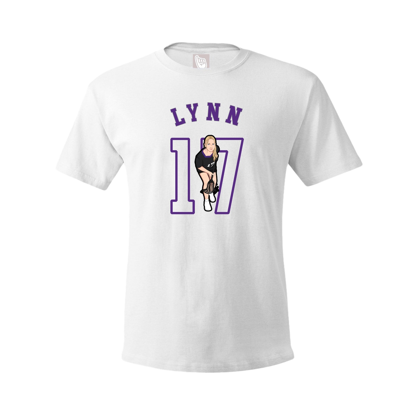 Youth Tee — Shirsey Arch in White