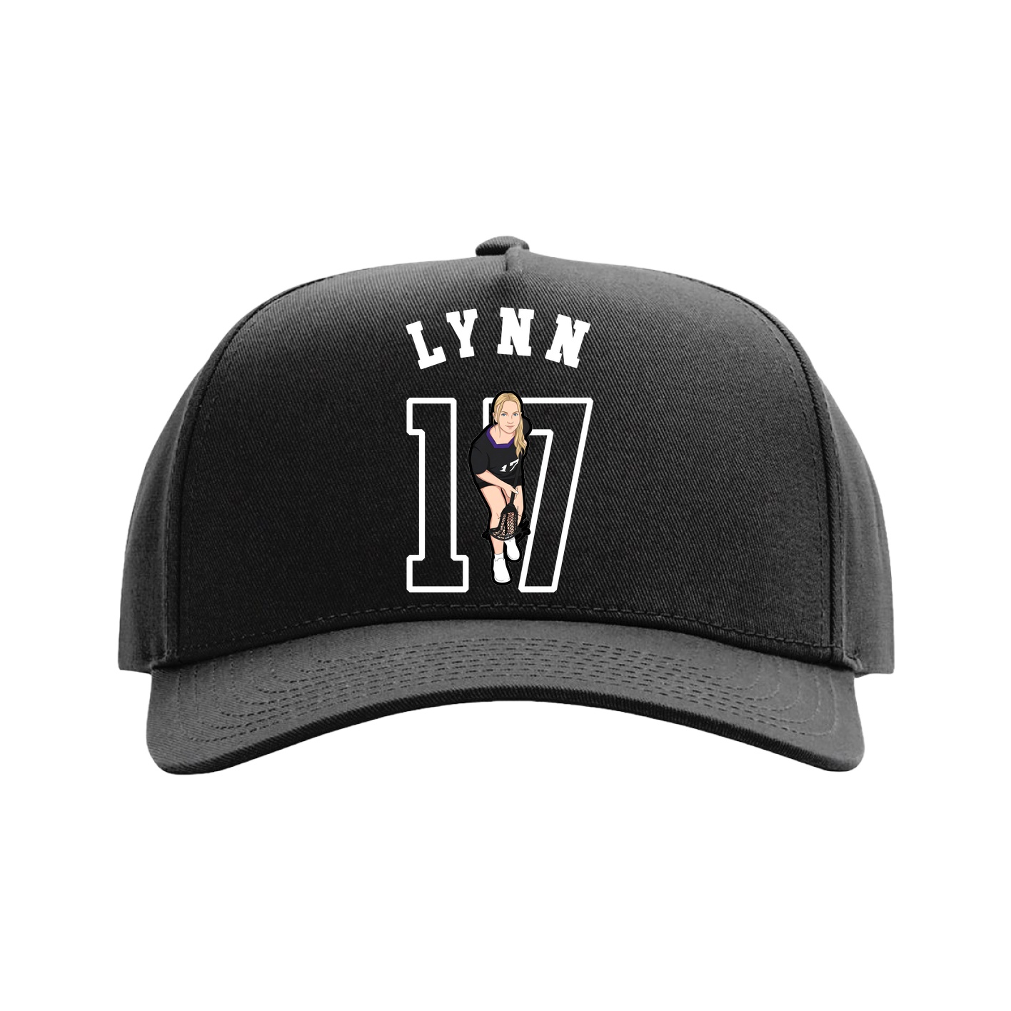 Full Fabric Five-Panel Champ Cap