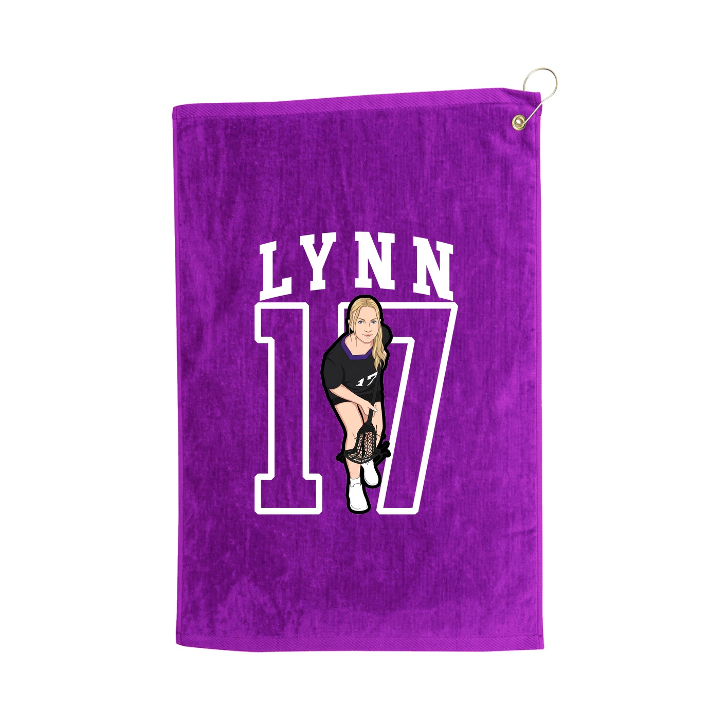 Golf Towel — Shirsey in Purple