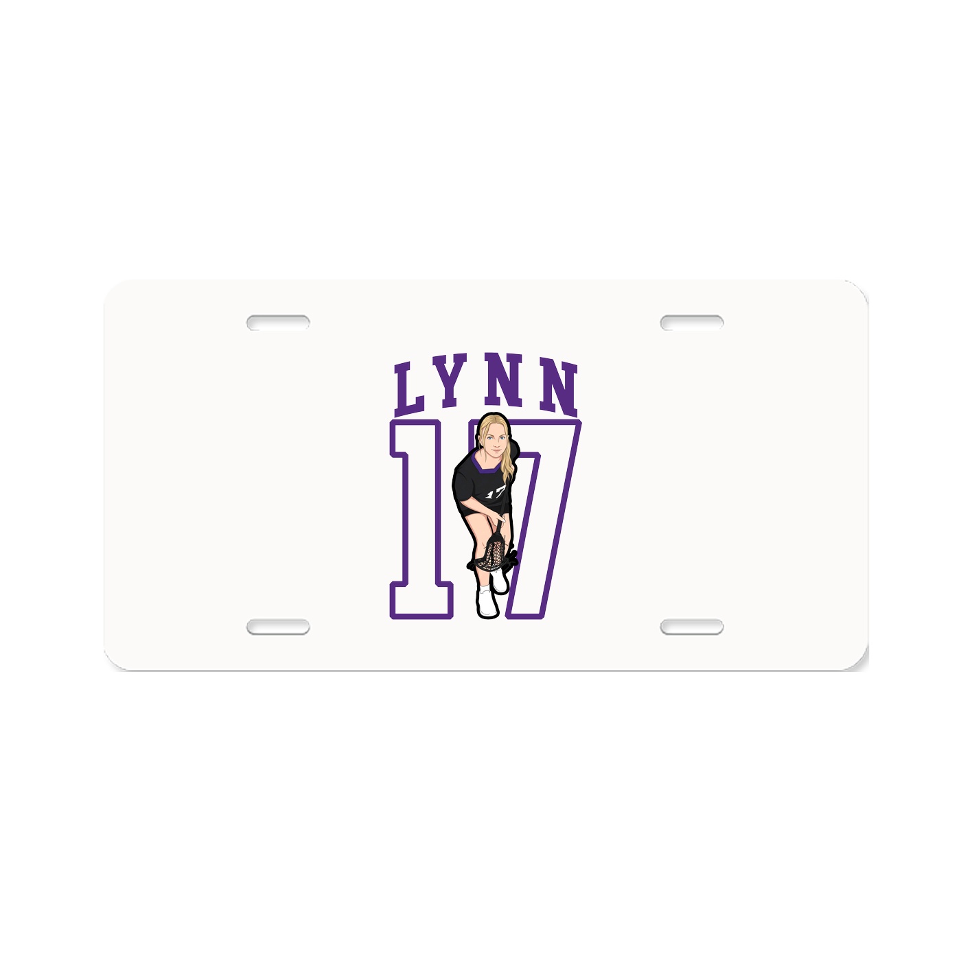 Aluminum License Plate