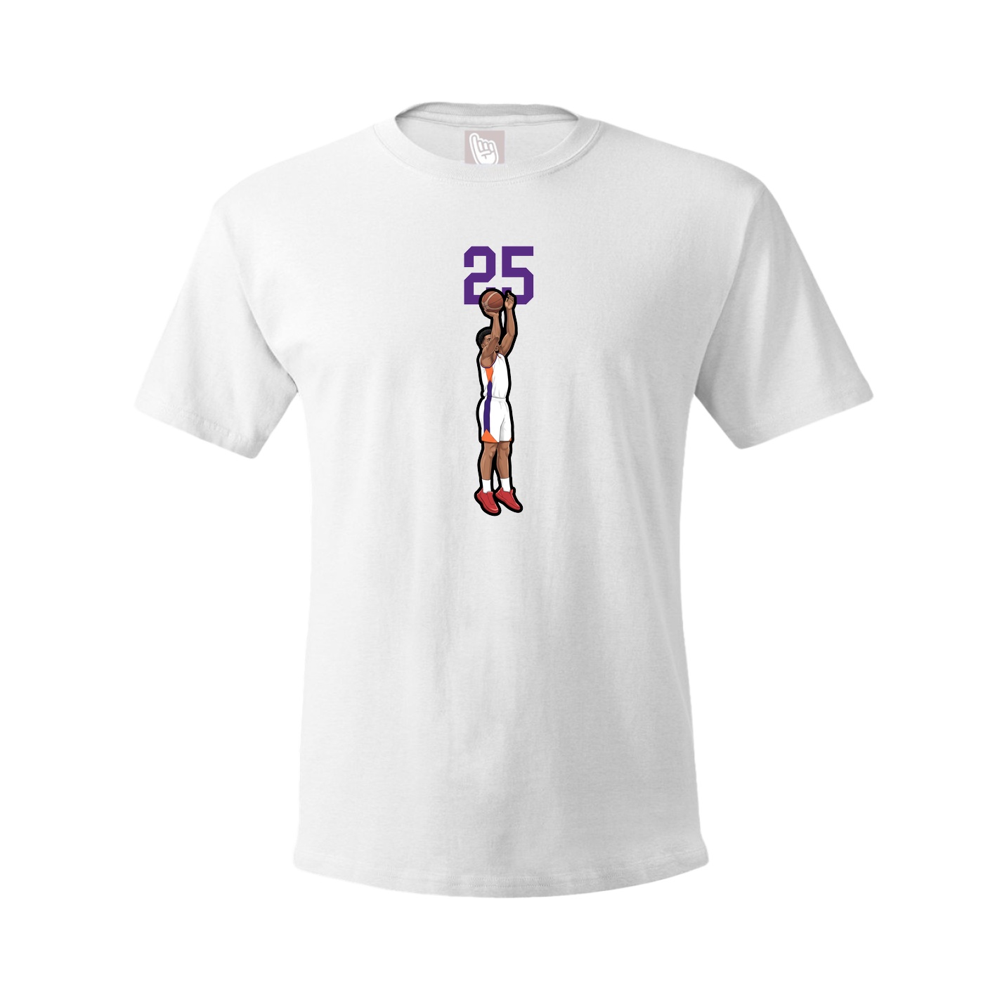 Tee — Number Top in White