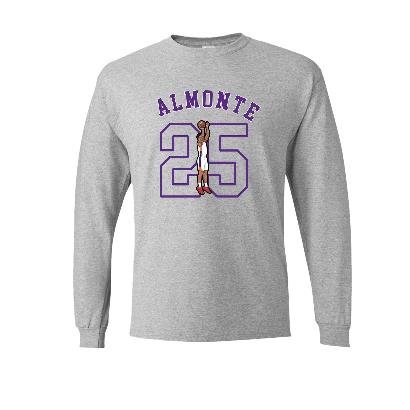 Long Sleeve Tee — Shirsey Arch in Grey