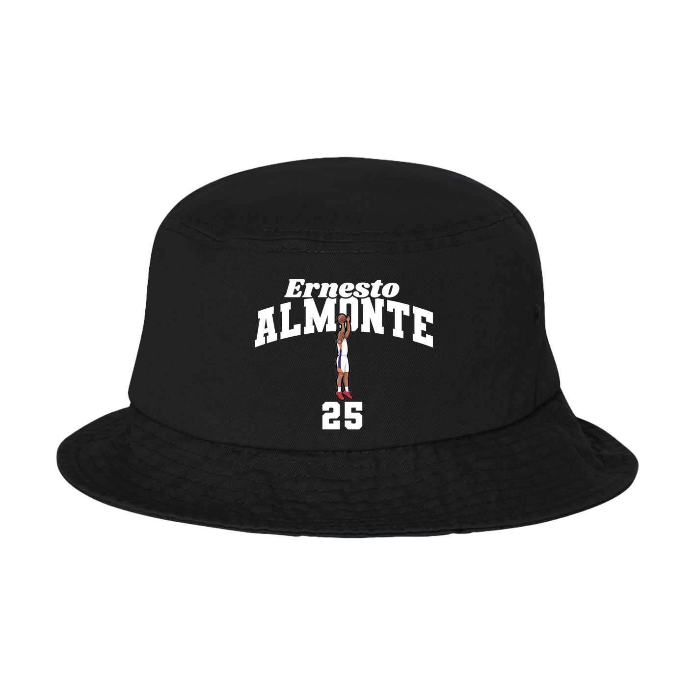 Bucket Cap — Signature Arch in Black