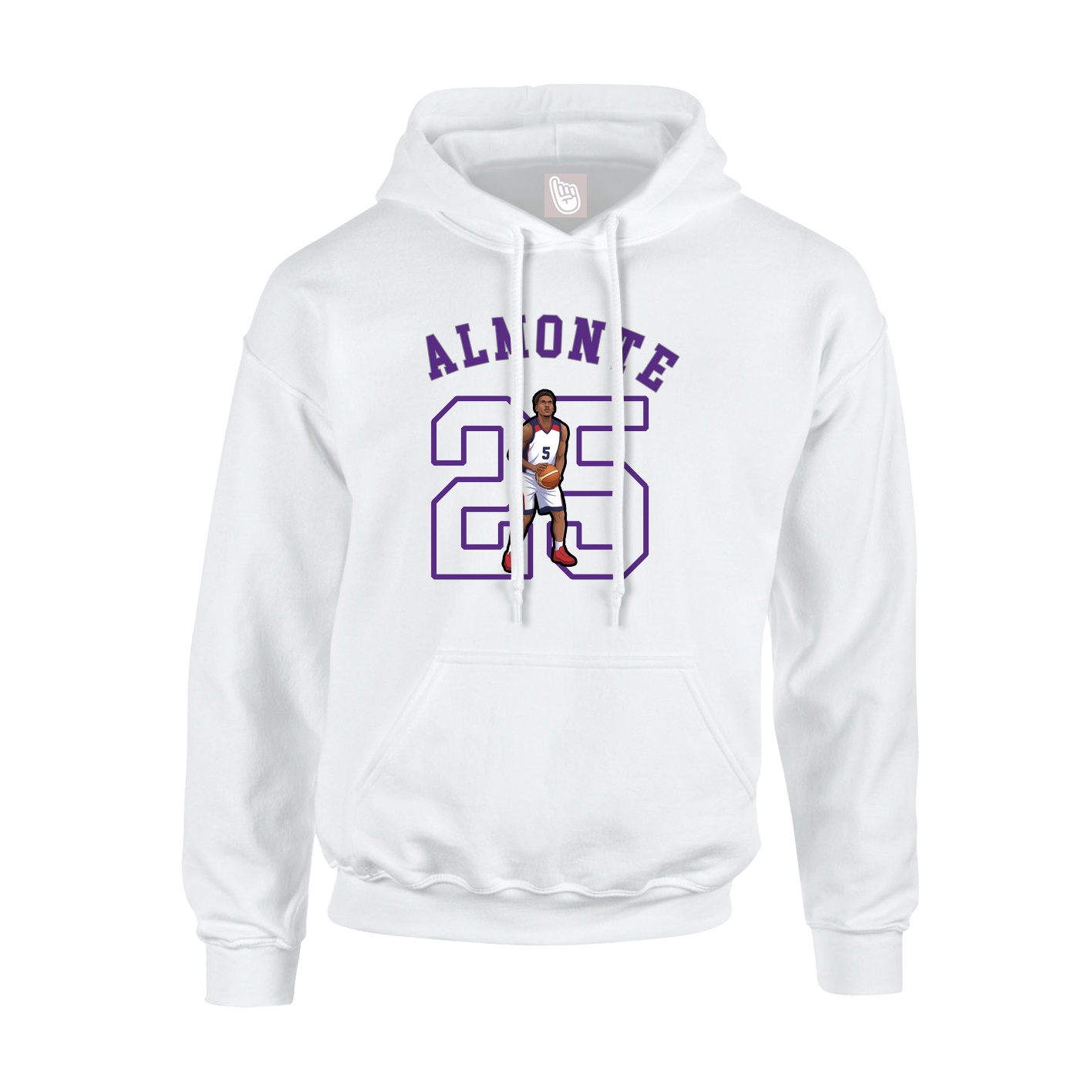 Hoodie — Shirsey Arch in White