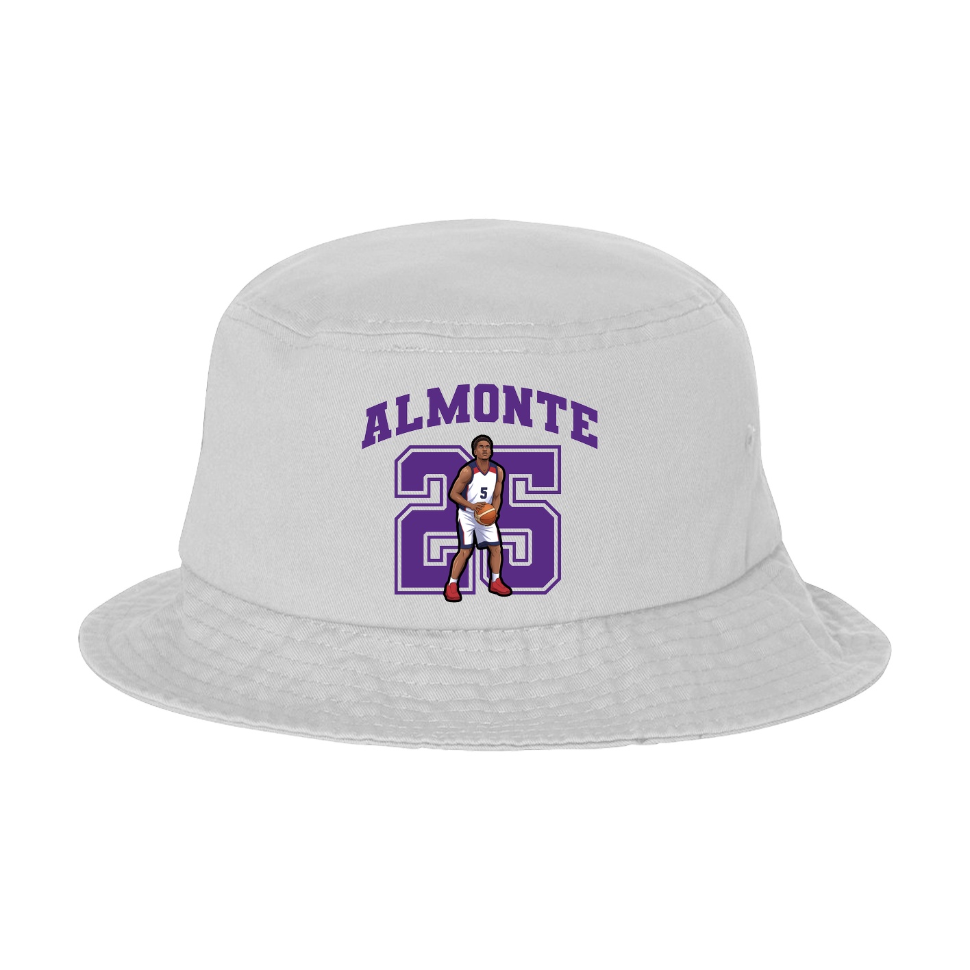 Bucket Cap — Number in White