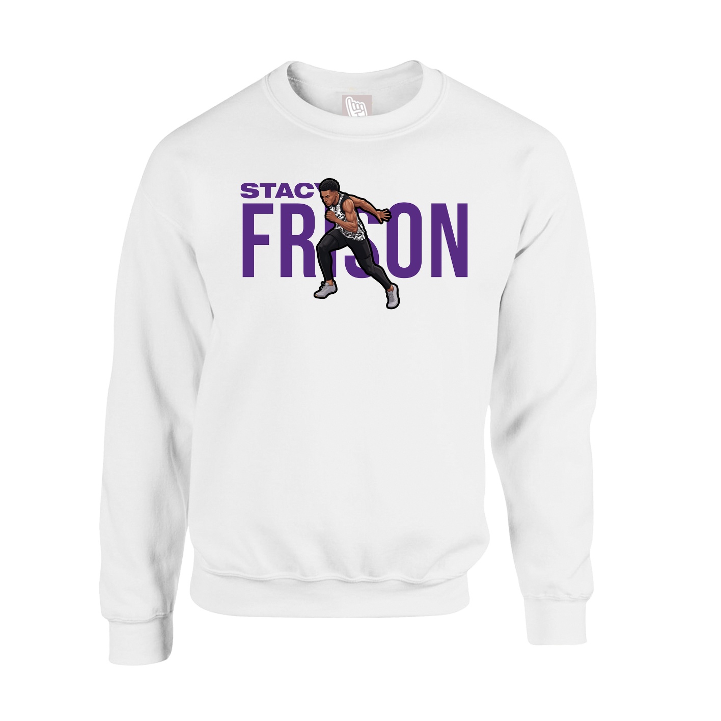 Fleece Crew — Player Name in White