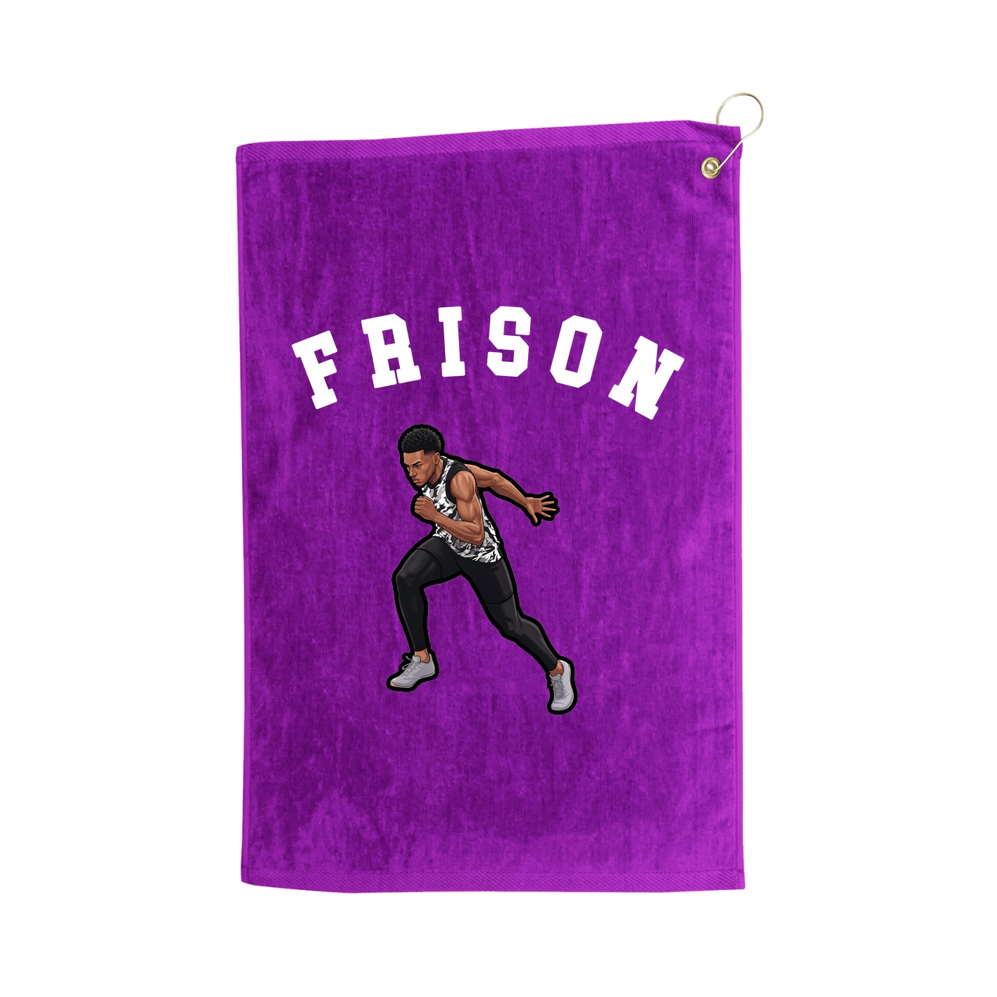 Golf Towel — Shirsey Arch in Purple