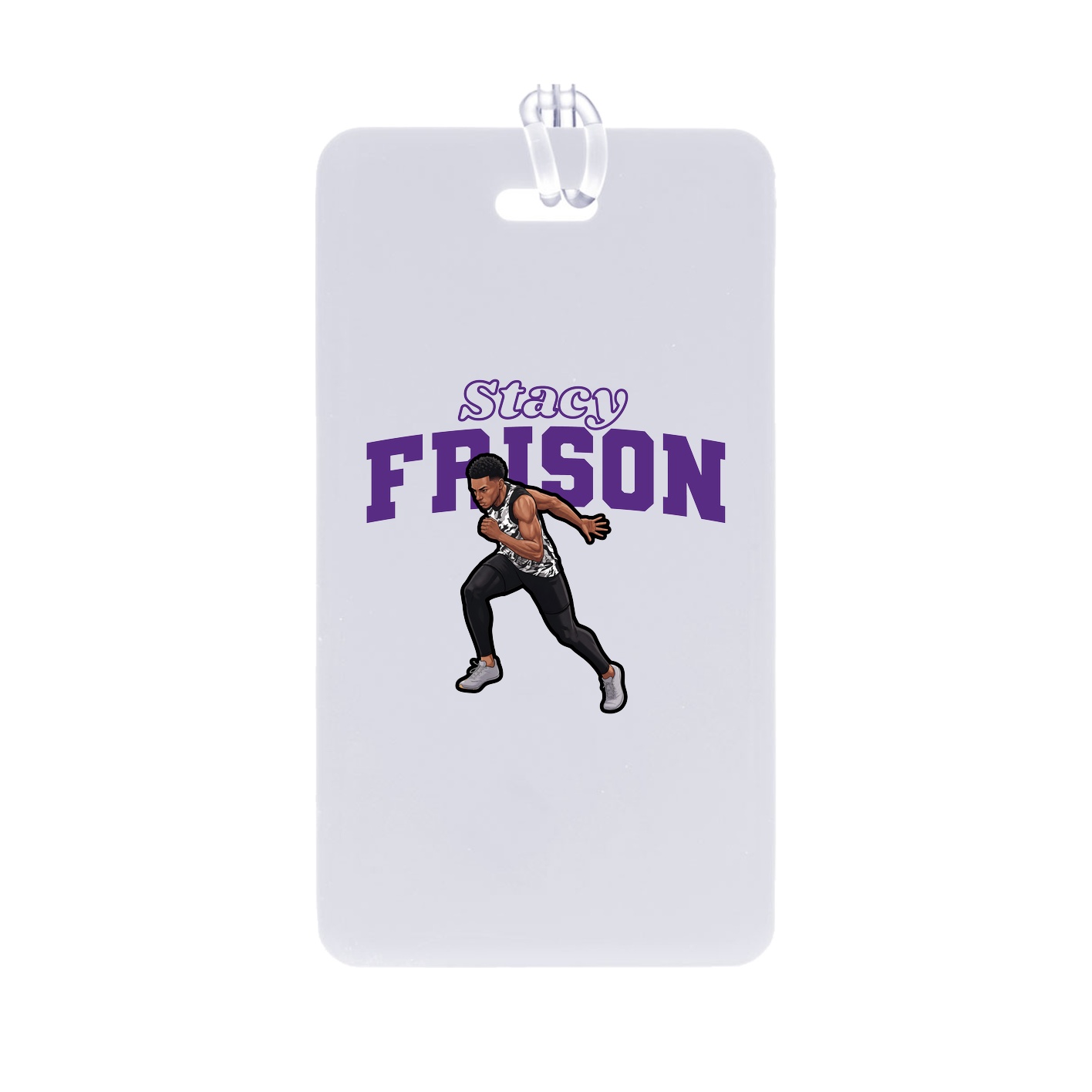 Bag Tag — Name Arch in Classic