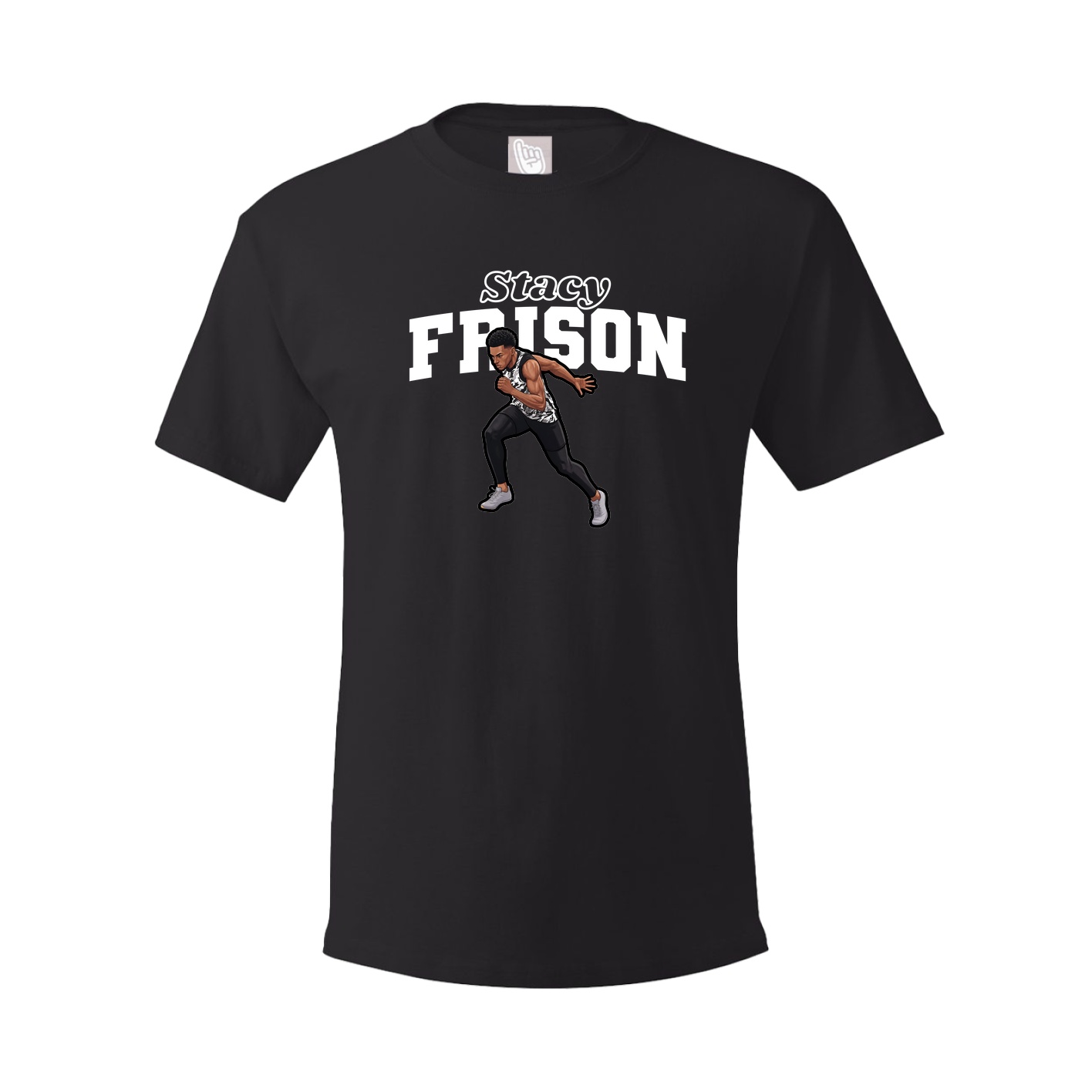 Youth Tee — Name Arch in Black