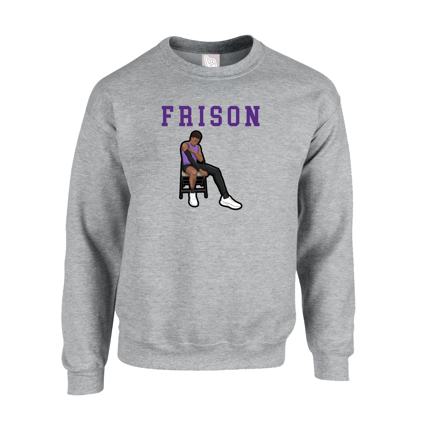 Fleece Crew — Shirsey in Grey
