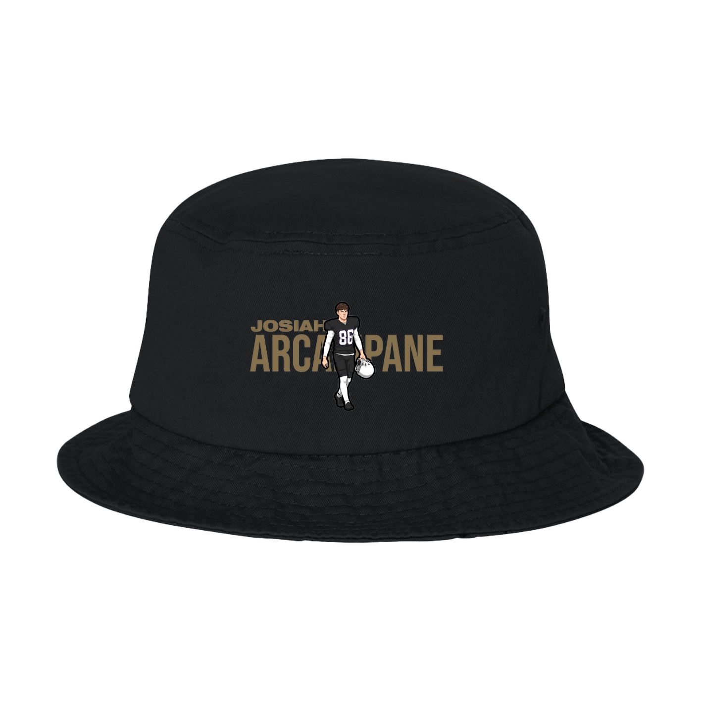 Bucket Cap — Player Name in Black