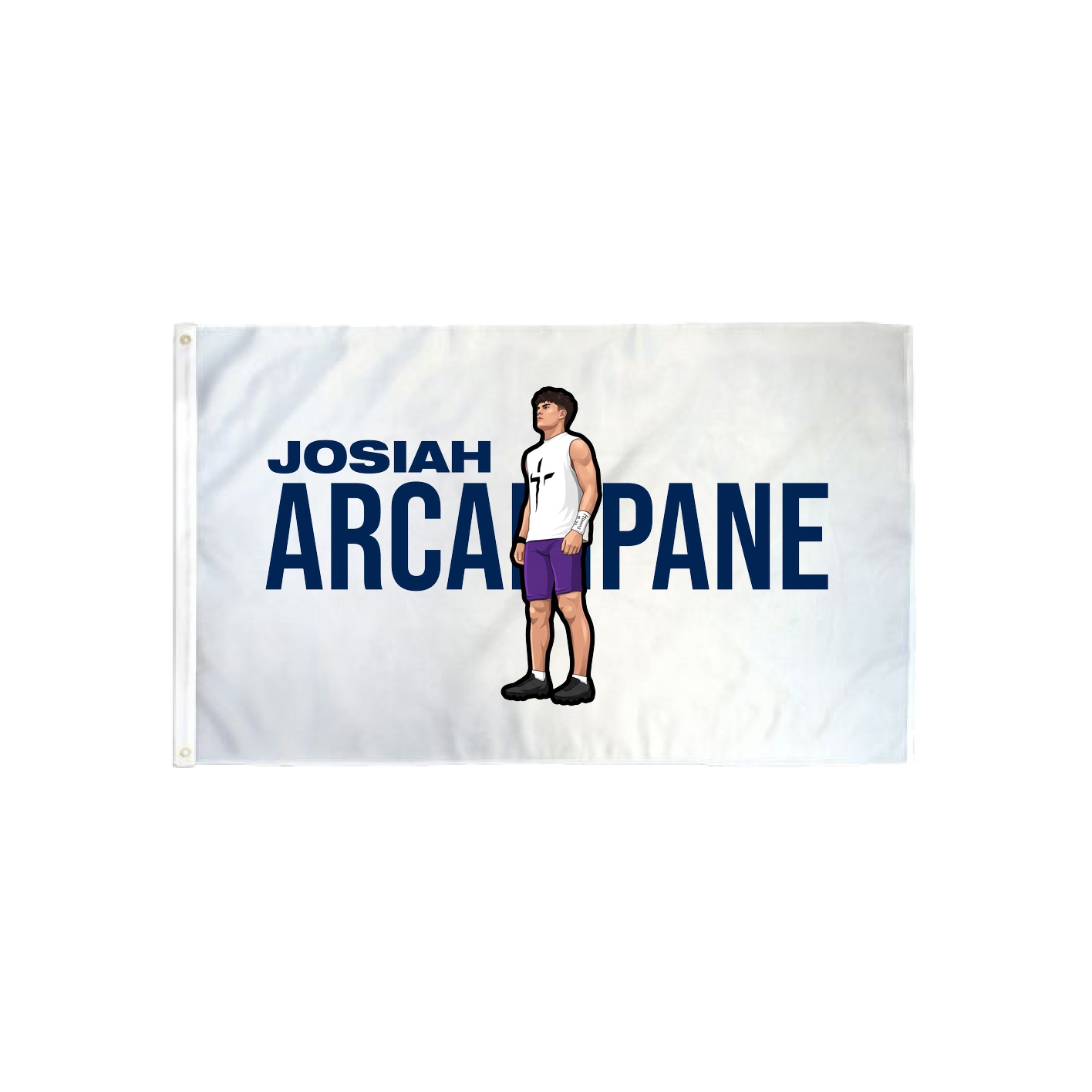 3x5 Flag — Player Name in Classic