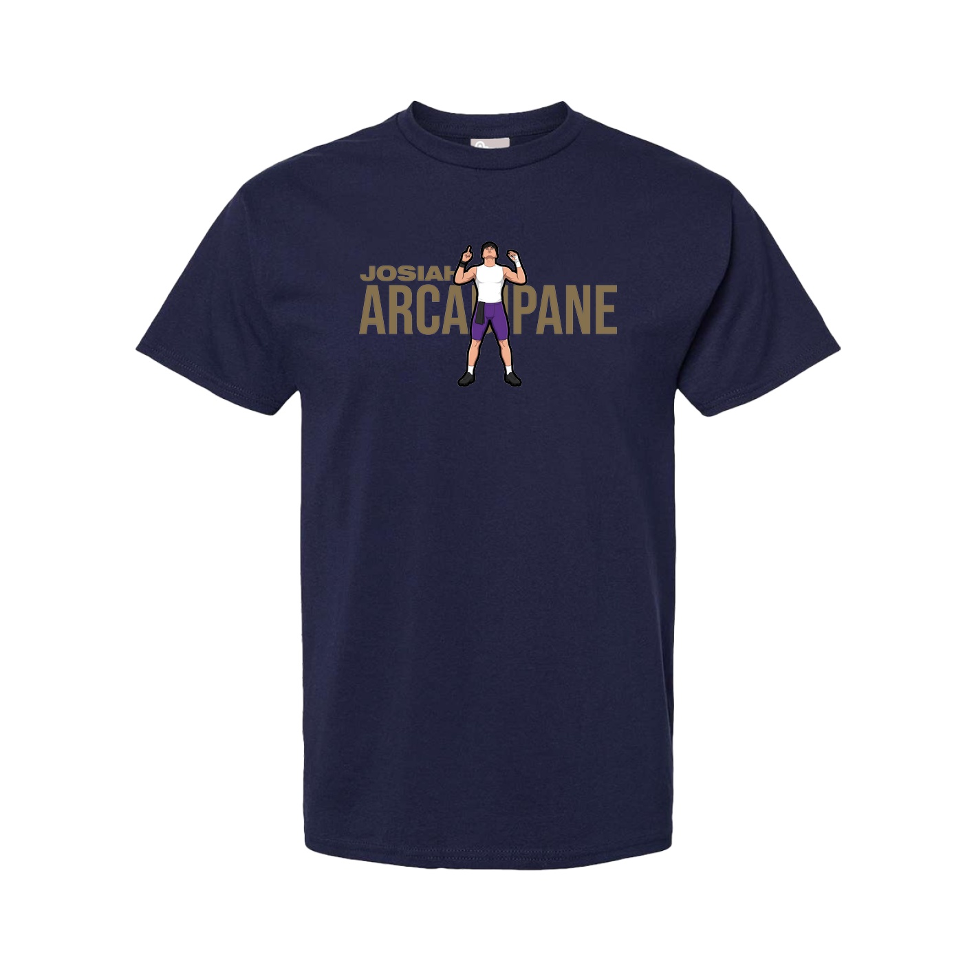 Tee — Player Name in Navy