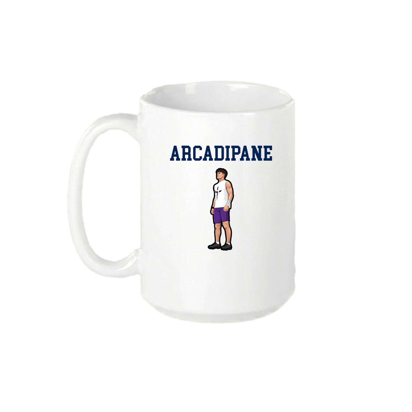 15oz Coffee Mug — Shirsey in White