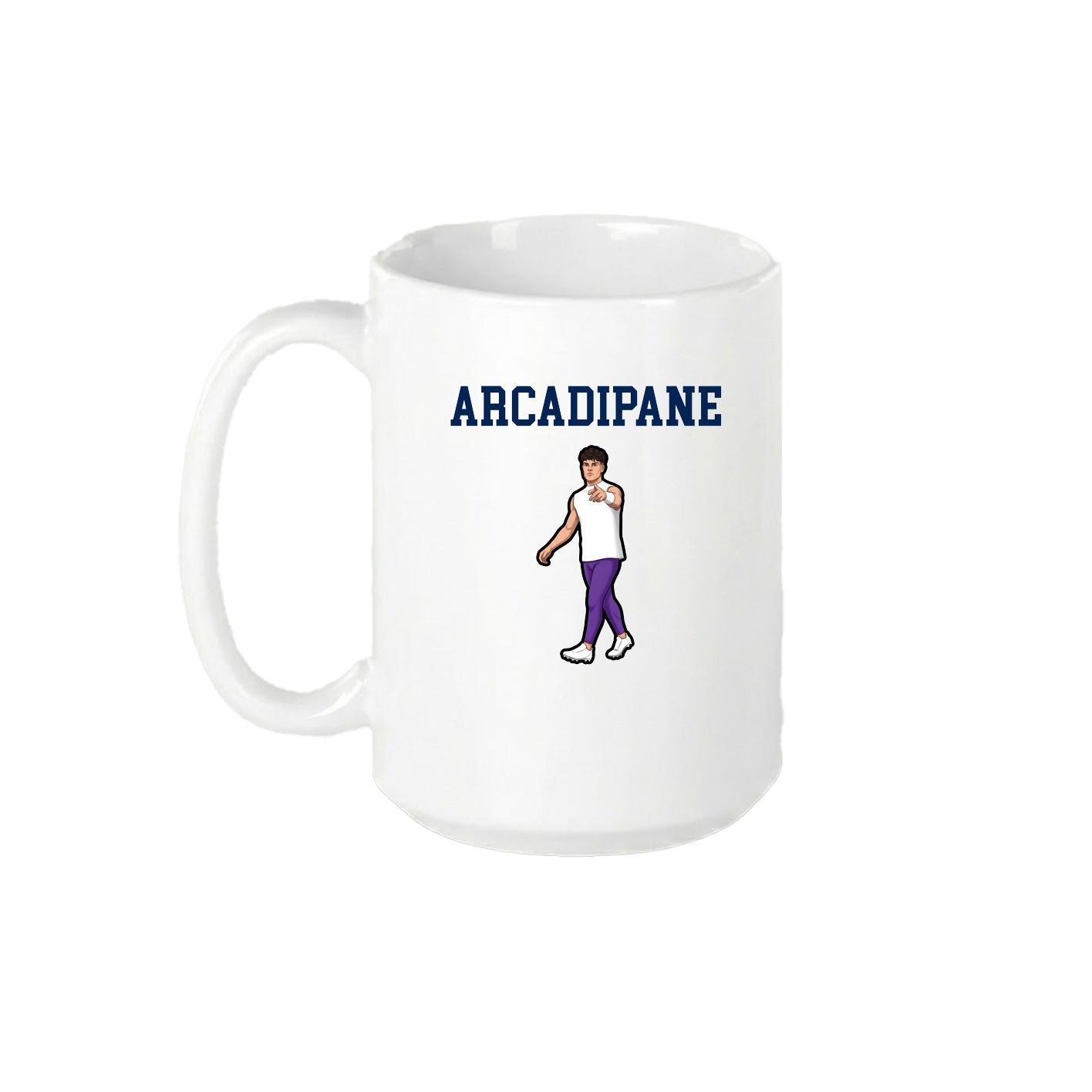 15oz Coffee Mug — Shirsey in White