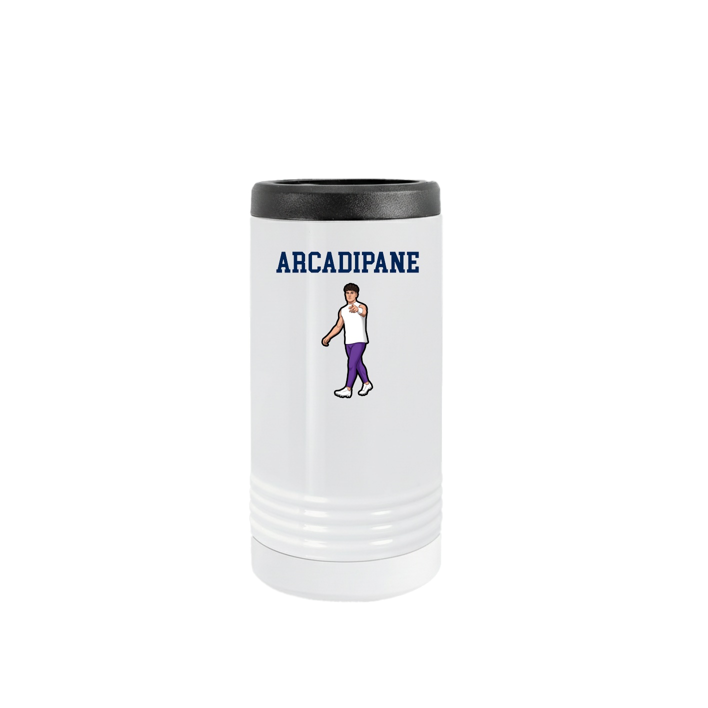 Slim Beverage Holder — Shirsey in White