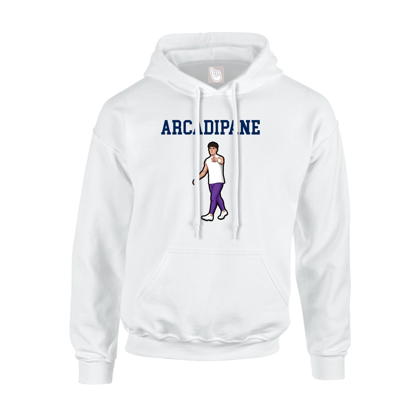 Youth Hoodie — Shirsey in White