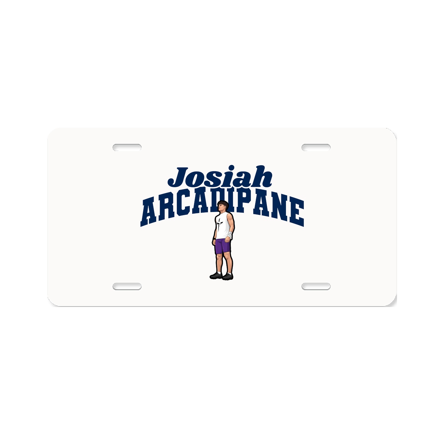 License Plate — Signature Arch in Classic
