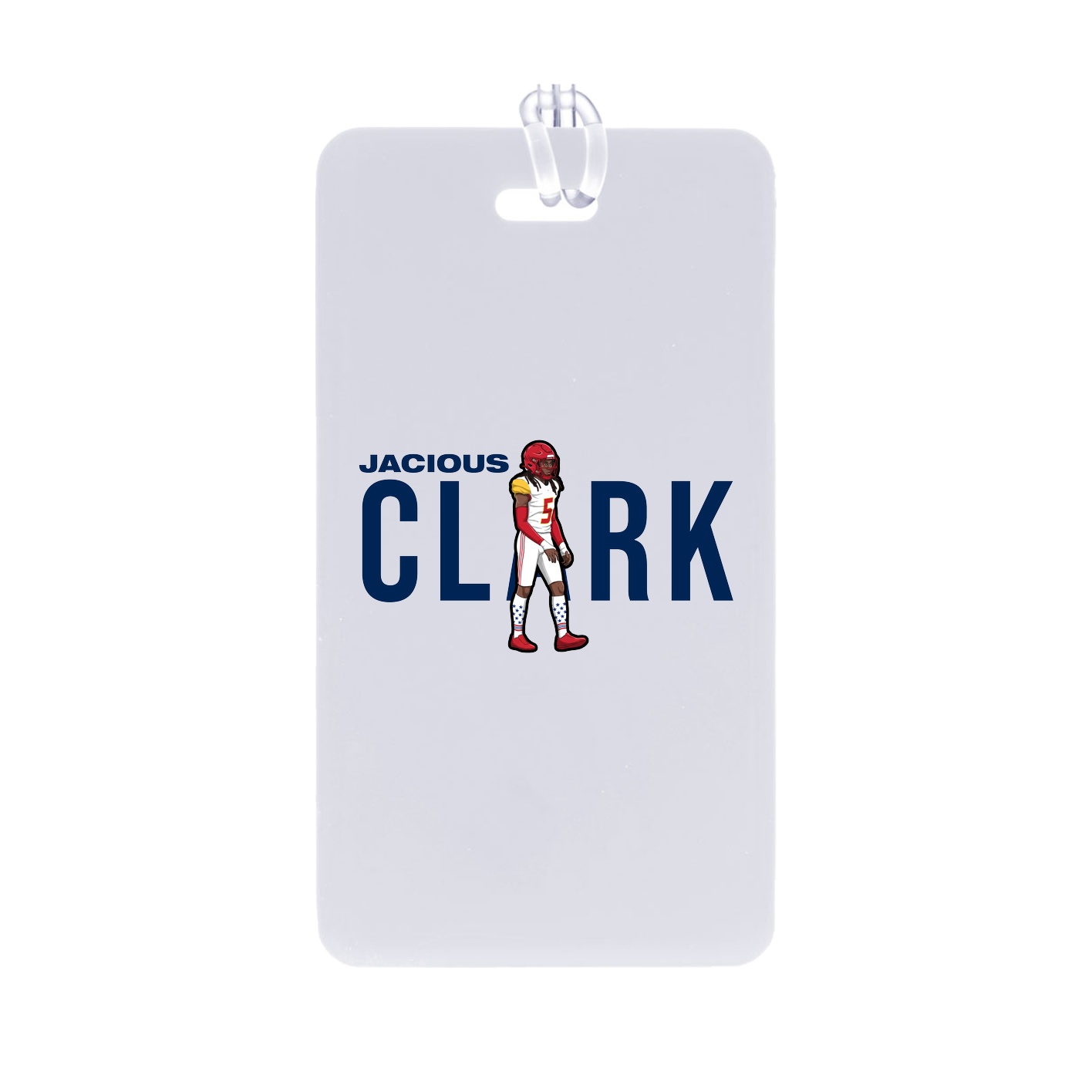 Bag Tag — Player Name in Classic