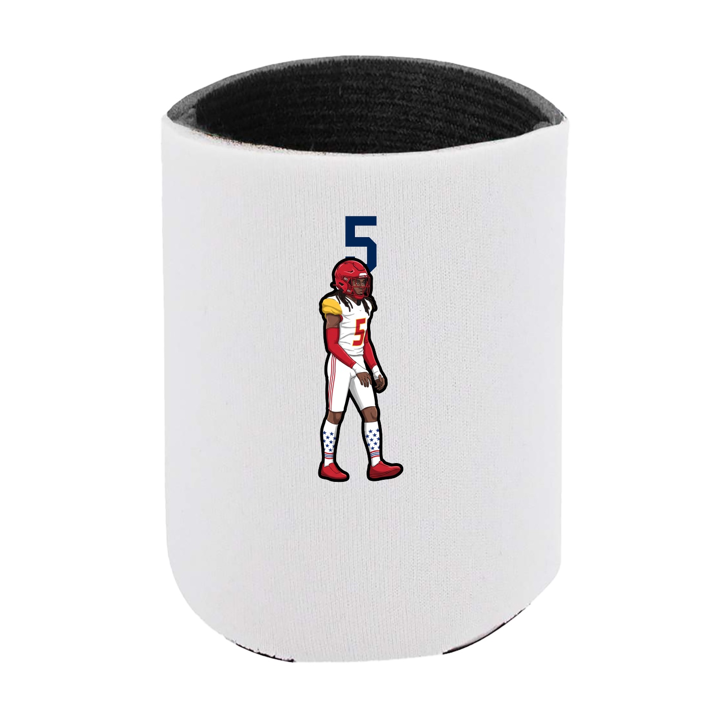 Can Holder — Number Top in White