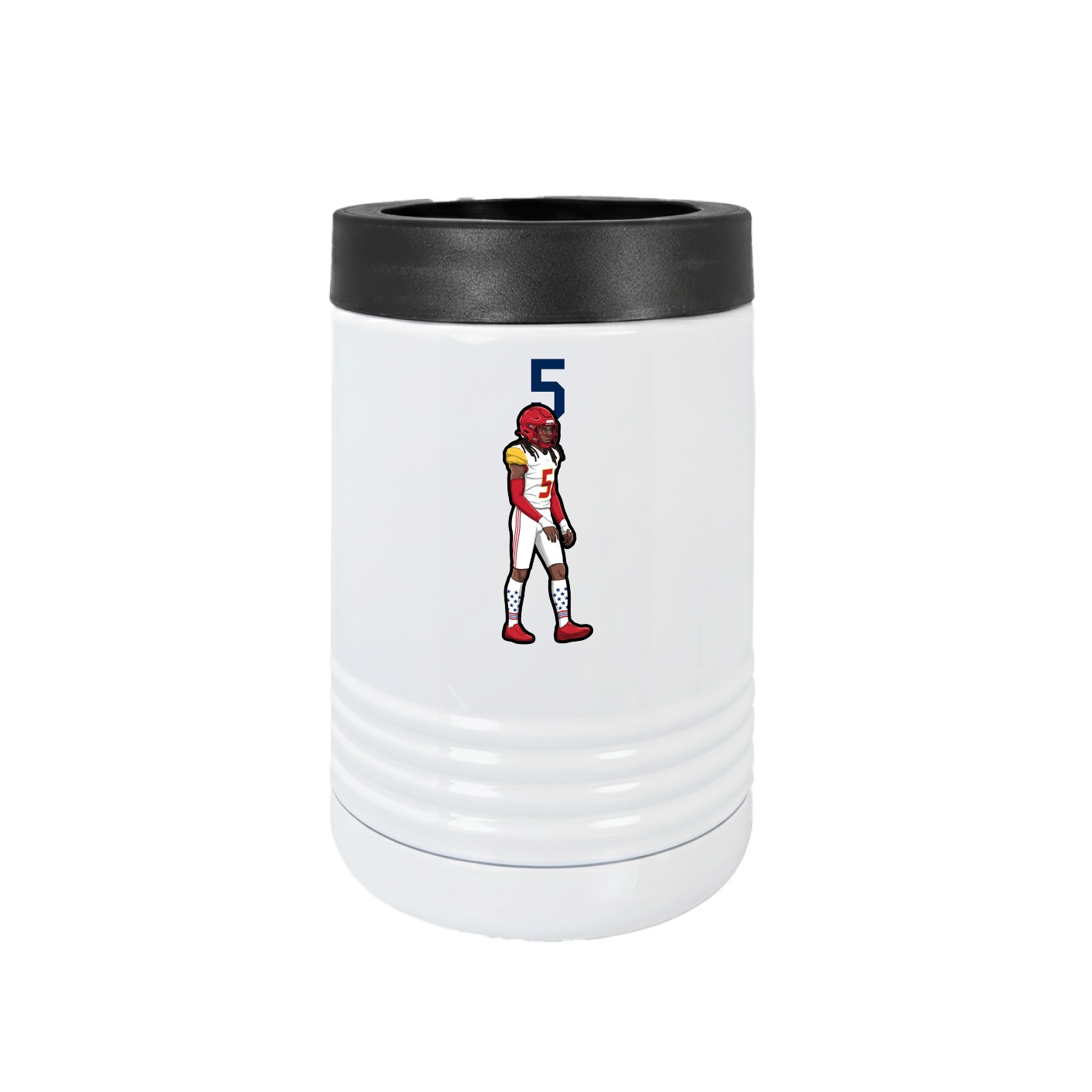Beverage Holder — Number Top in White