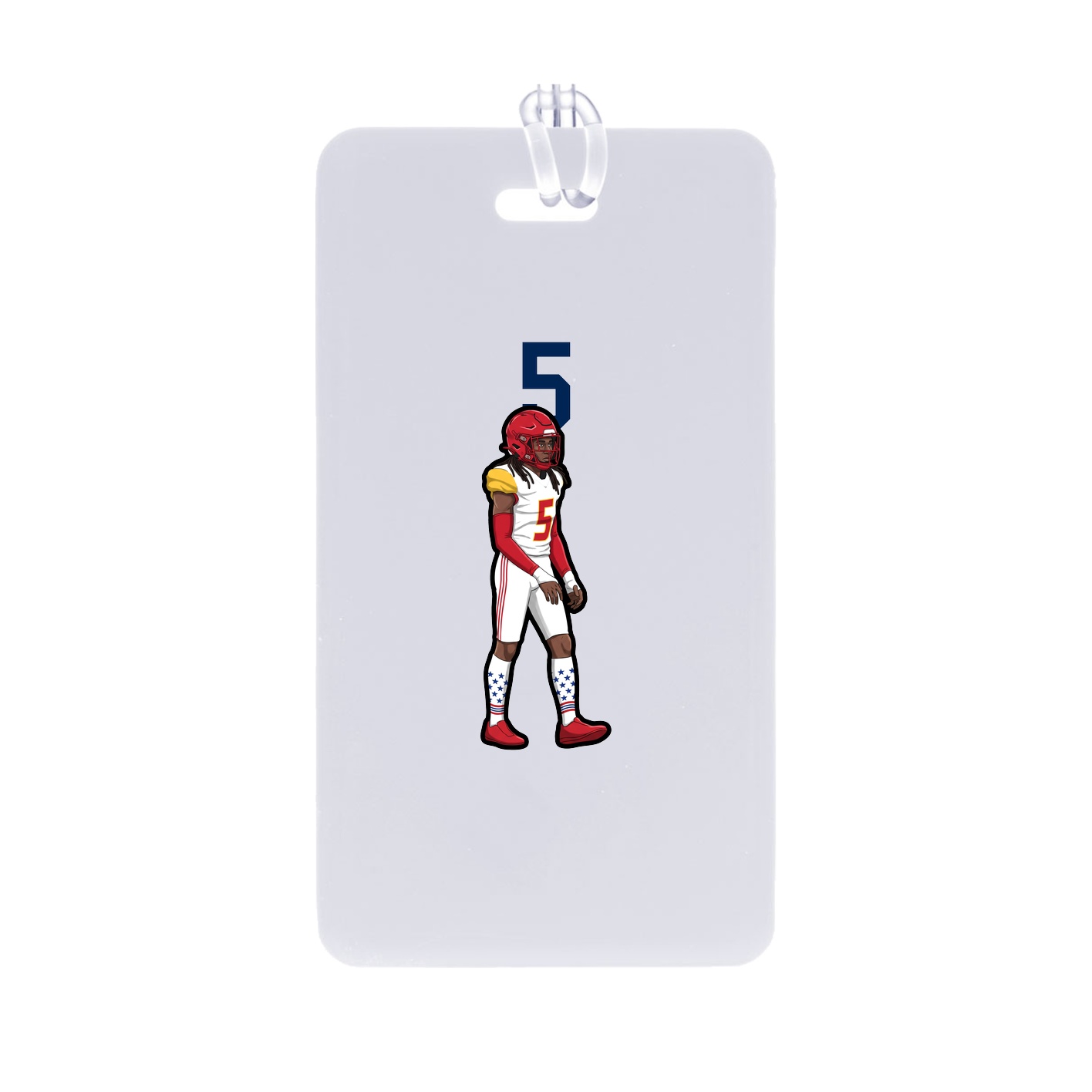 Bag Tag — Number Top in Classic